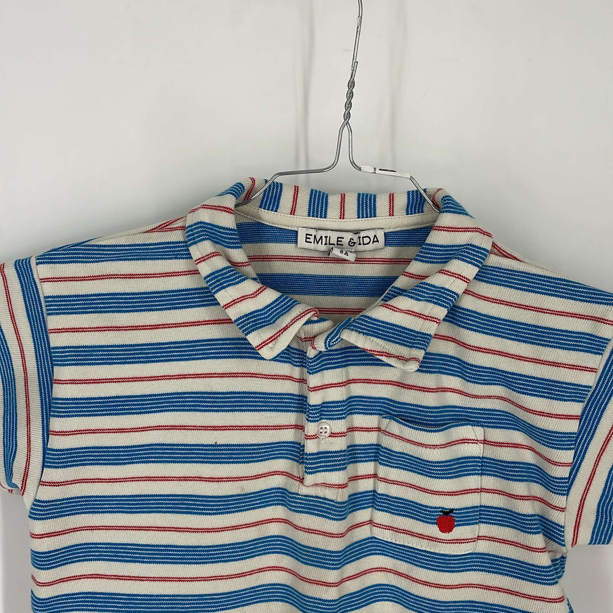1-T-shirt manches courtes Emile & Ida 8 ans
