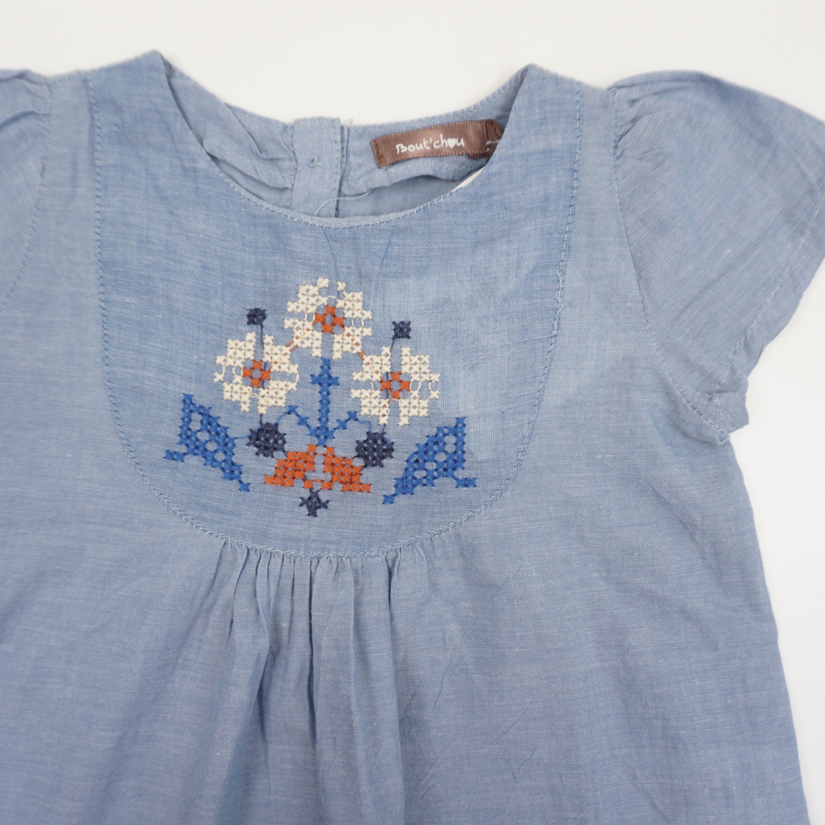 Blouse Bleu - 6 mois