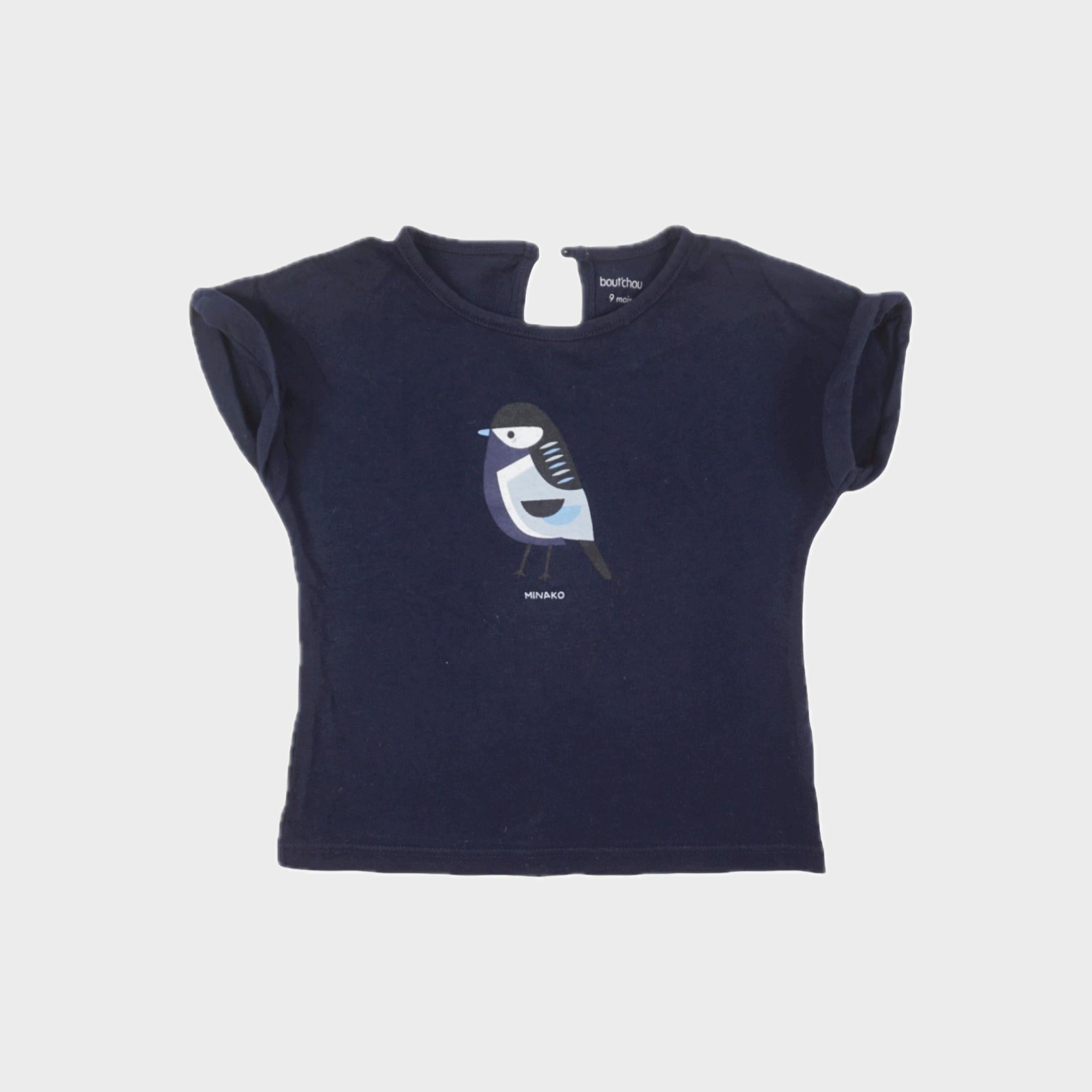 T-shirt Bleu - 9 mois