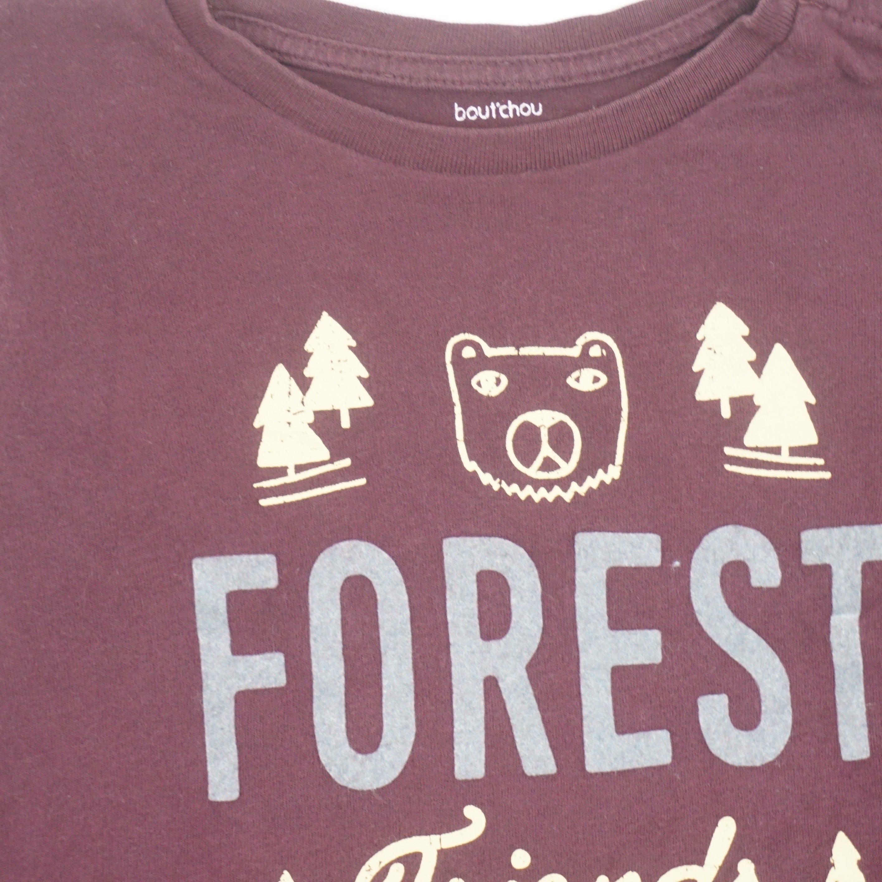 T-shirt Aubergine - 36 mois