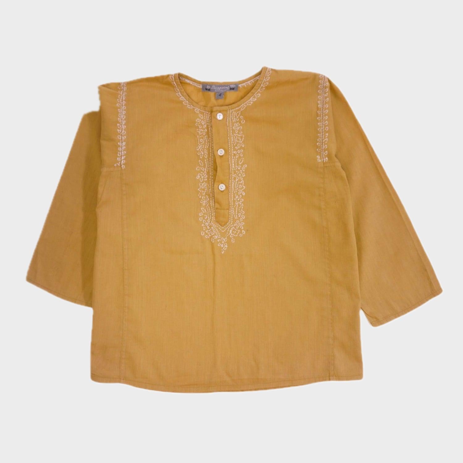 Chemise Moutarde - 4 ans