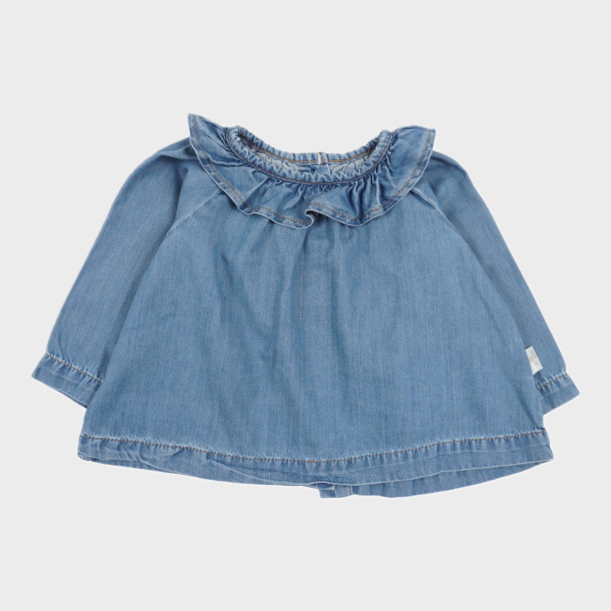 Blouse Bleu - 6 mois