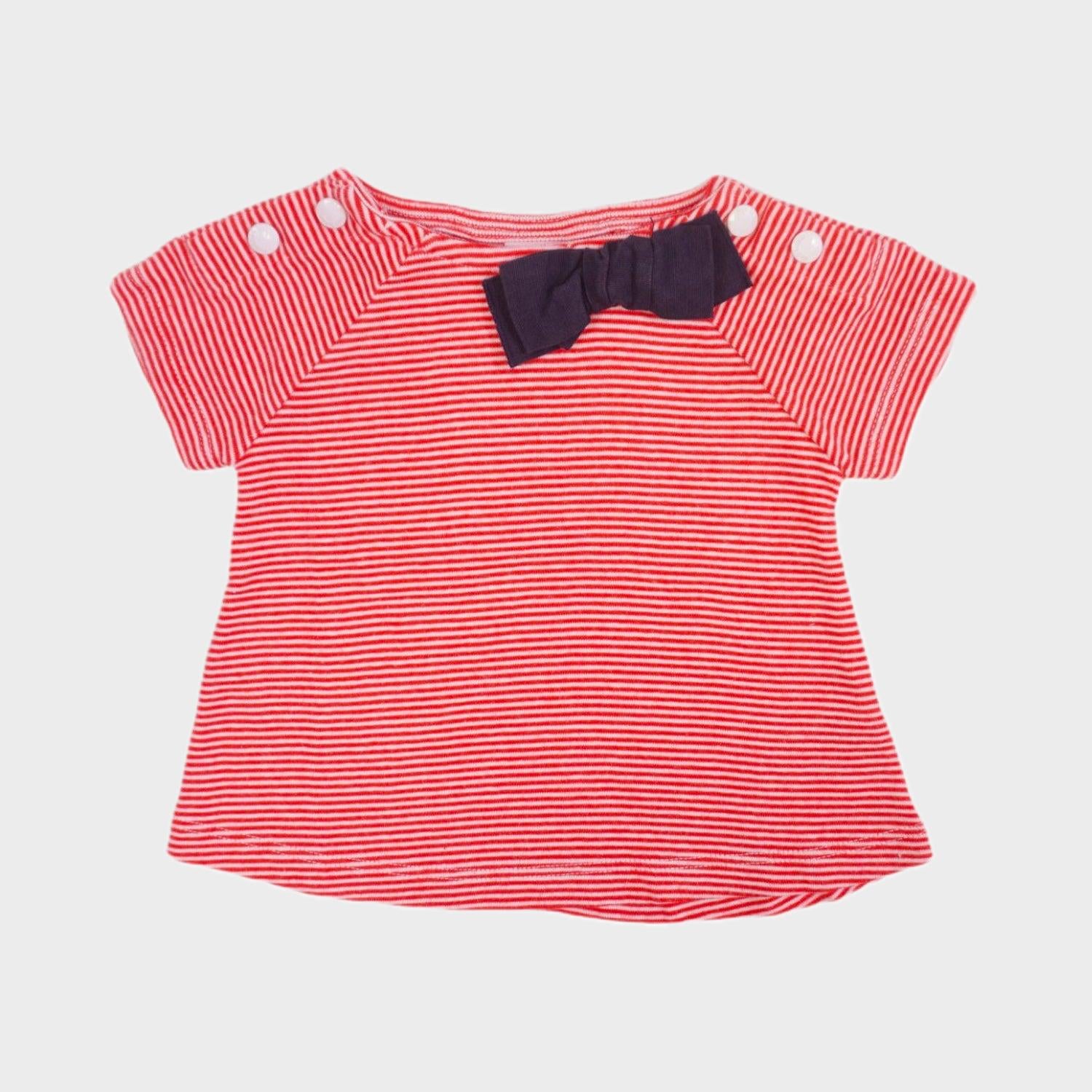 T-shirt Rouge - 3 mois