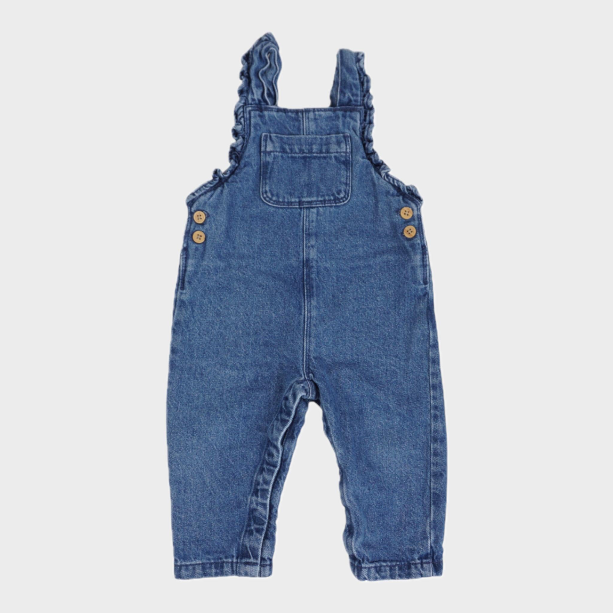 Salopette Bleu - 9 mois
