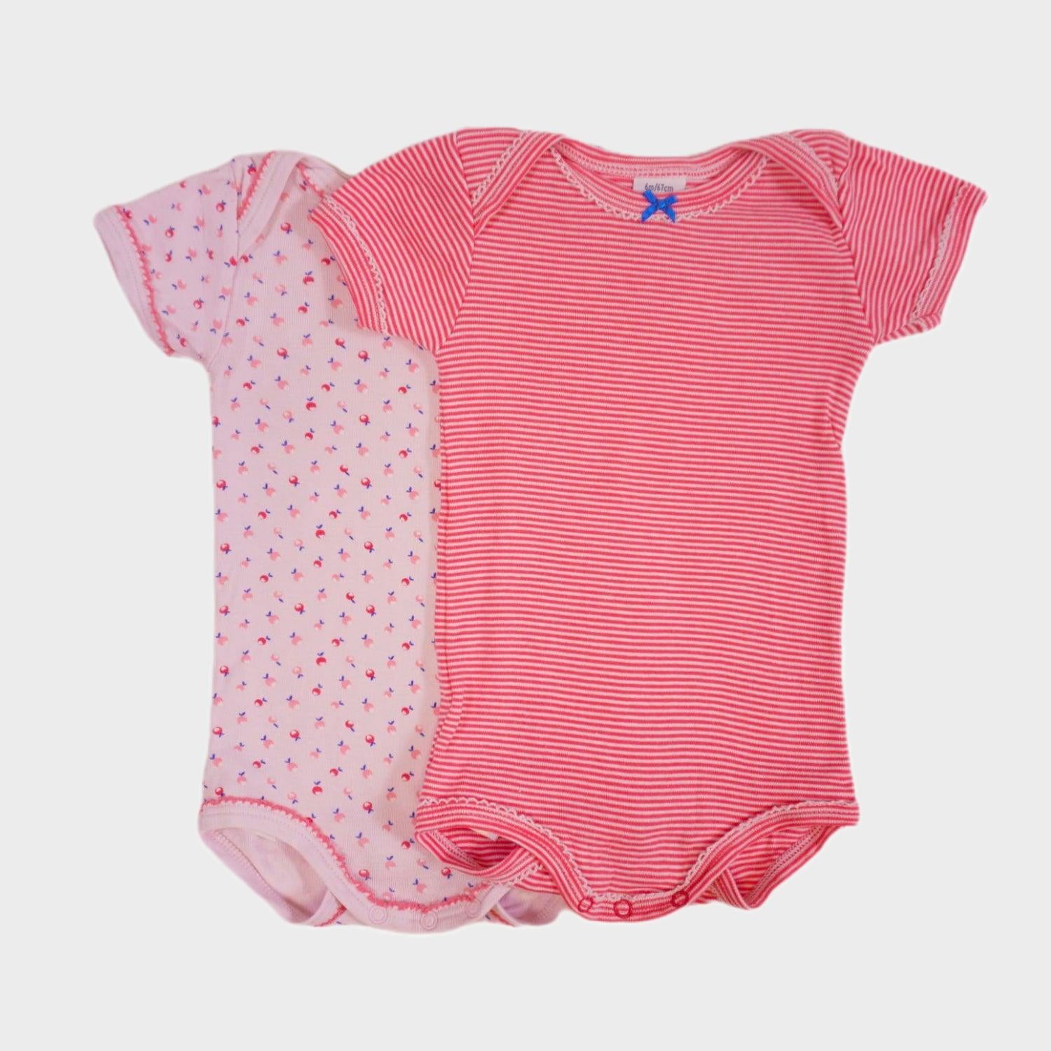 Lot de 2 bodies - 6 mois