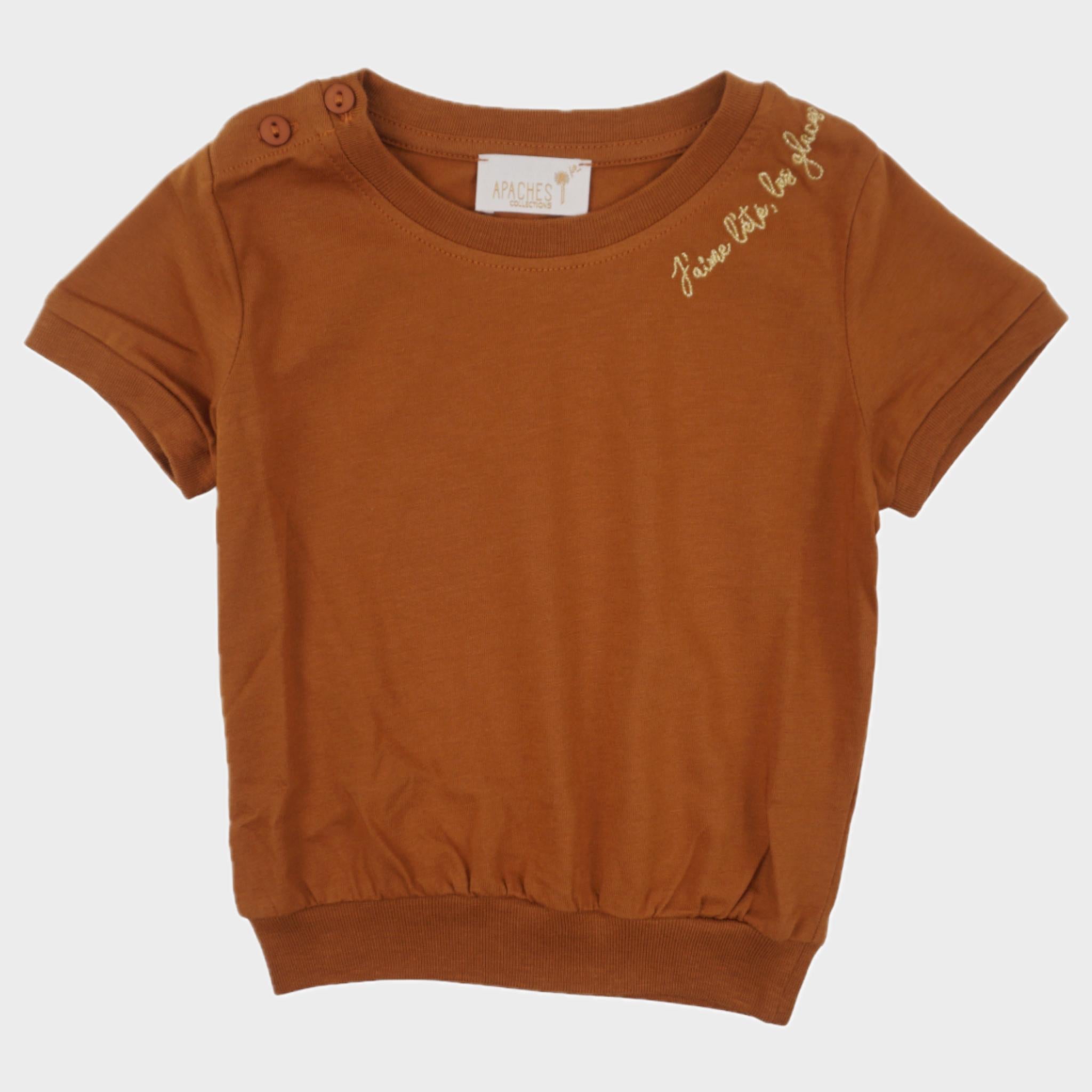 T-shirt Camel - 12 mois (neuf)