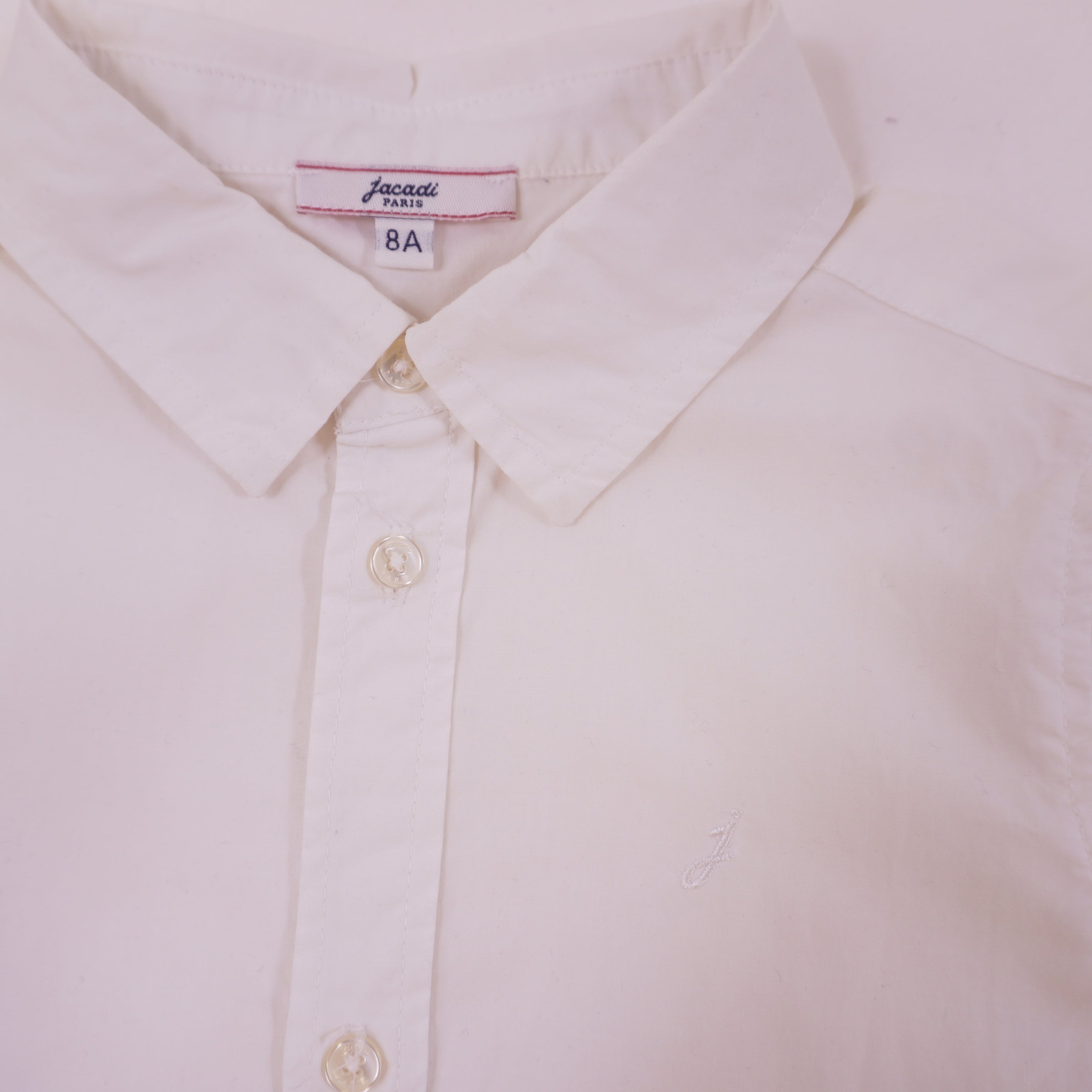 Chemise Blanc - 8 ans