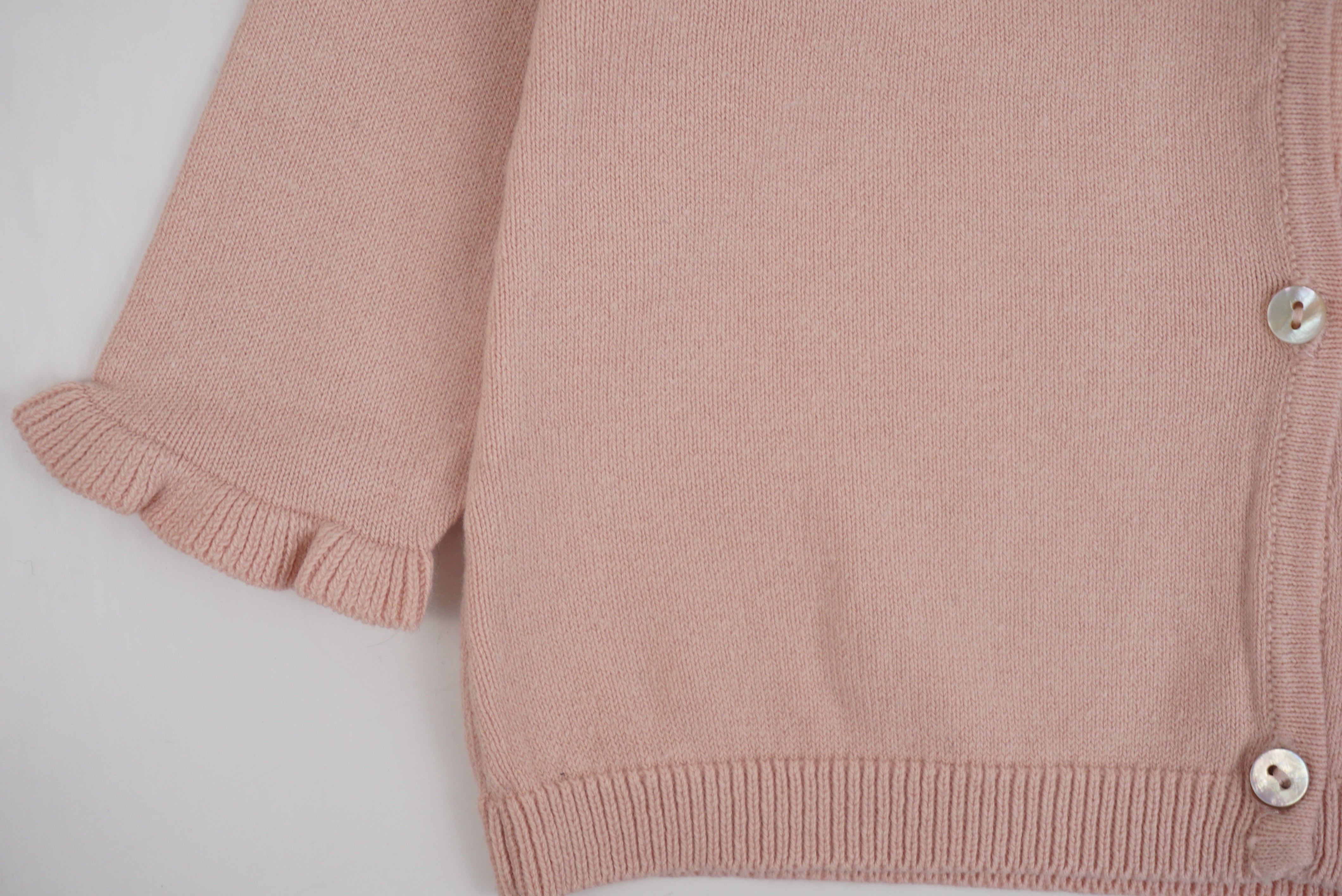 Gilet Rose - 3/6 mois