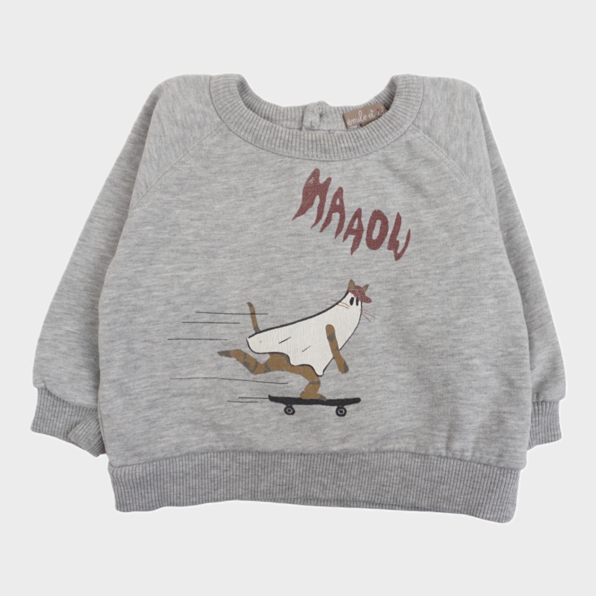 Sweat Gris - 12 mois