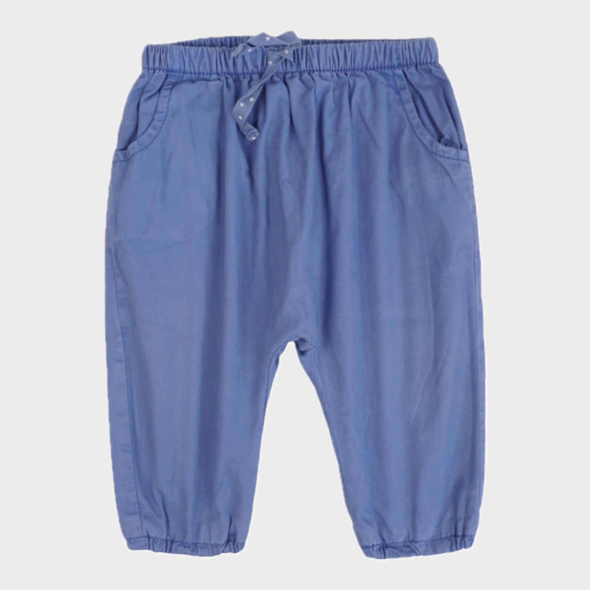 Pantalon Bleu - 3/6 mois