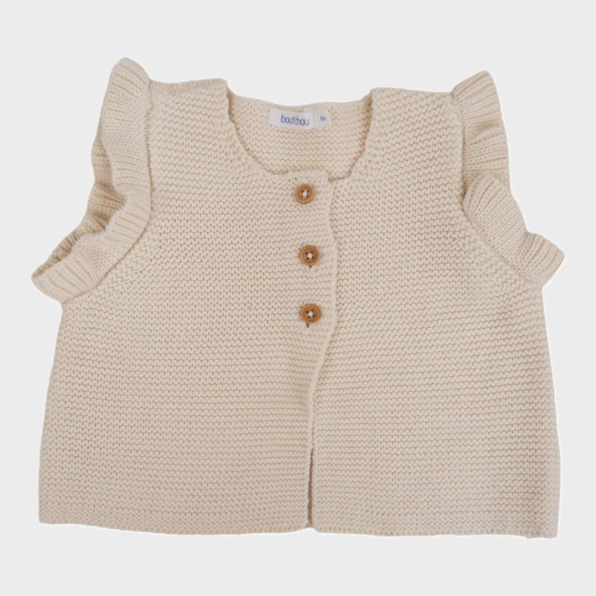 Gilet Ecru - 6 mois
