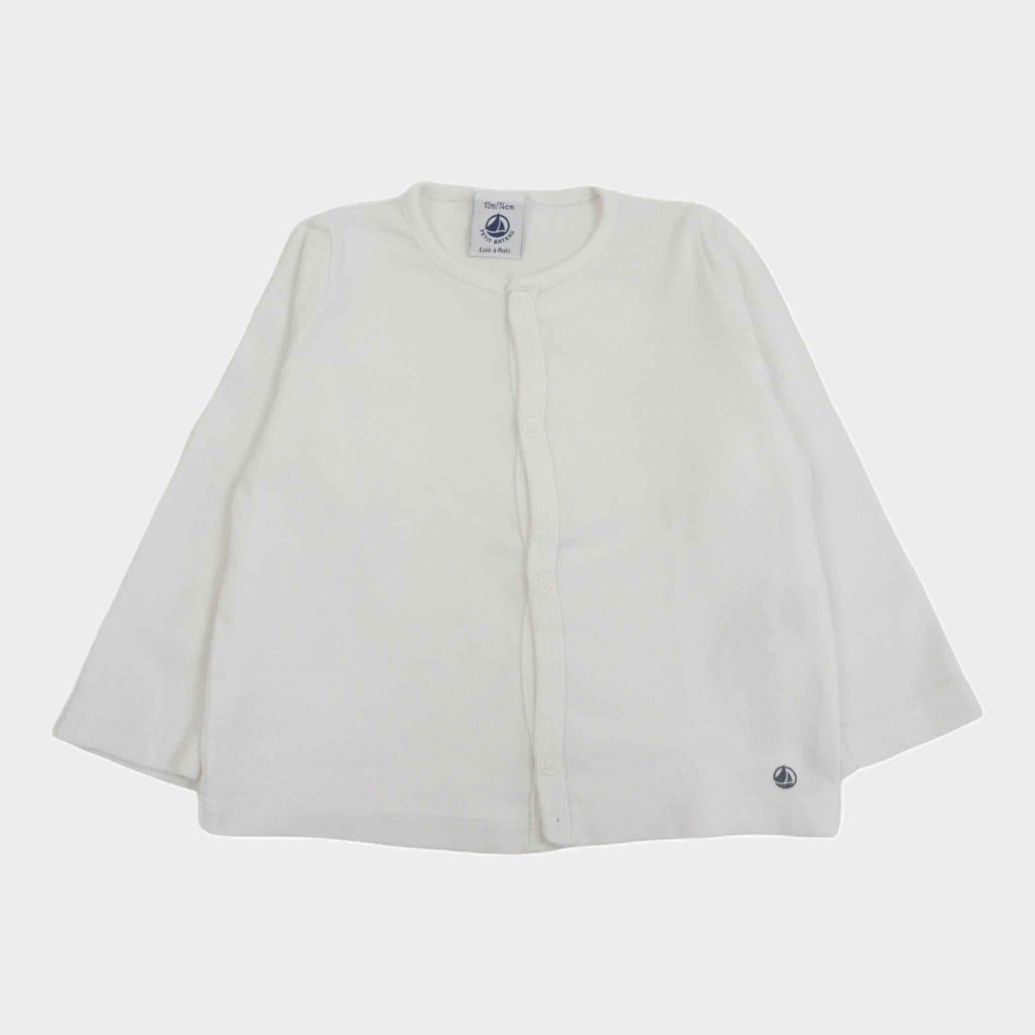 Gilet Blanc - 12 mois