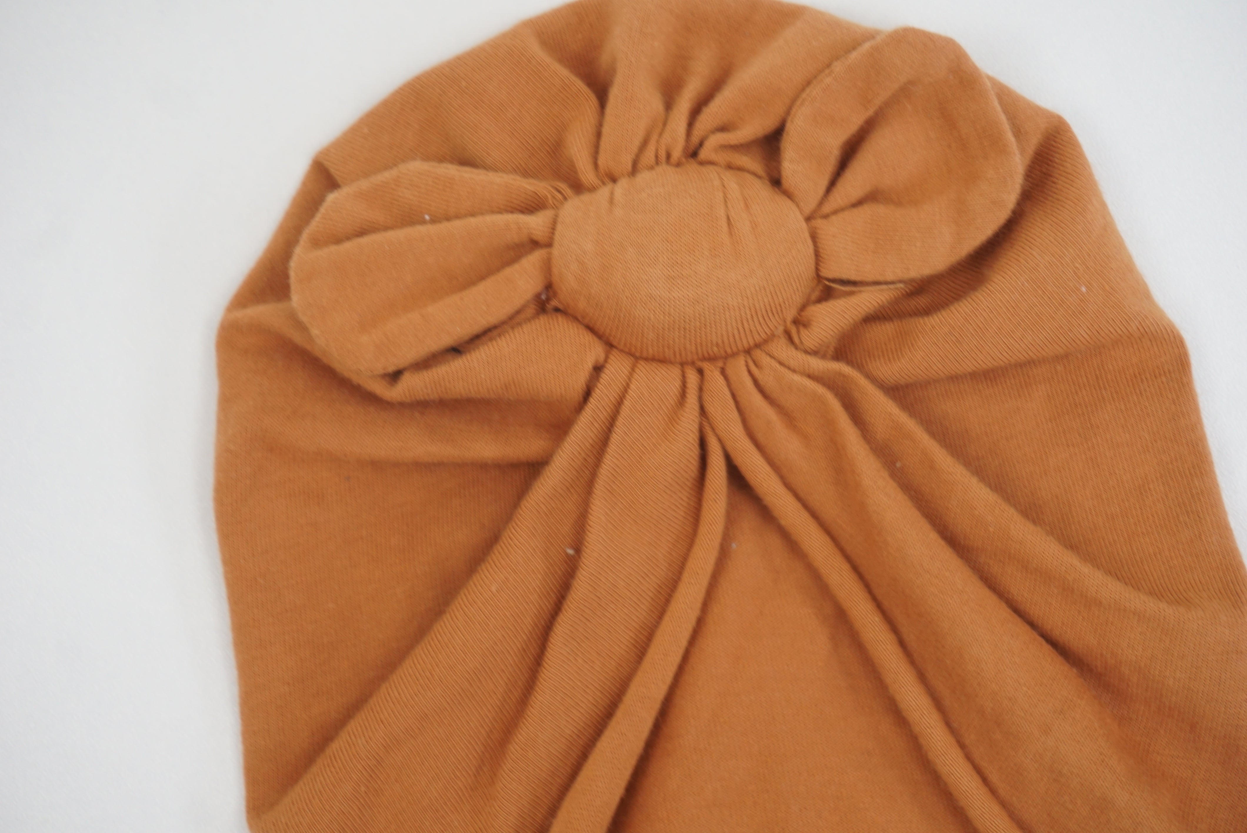 Bonnet Turban Camel - 3/6 mois