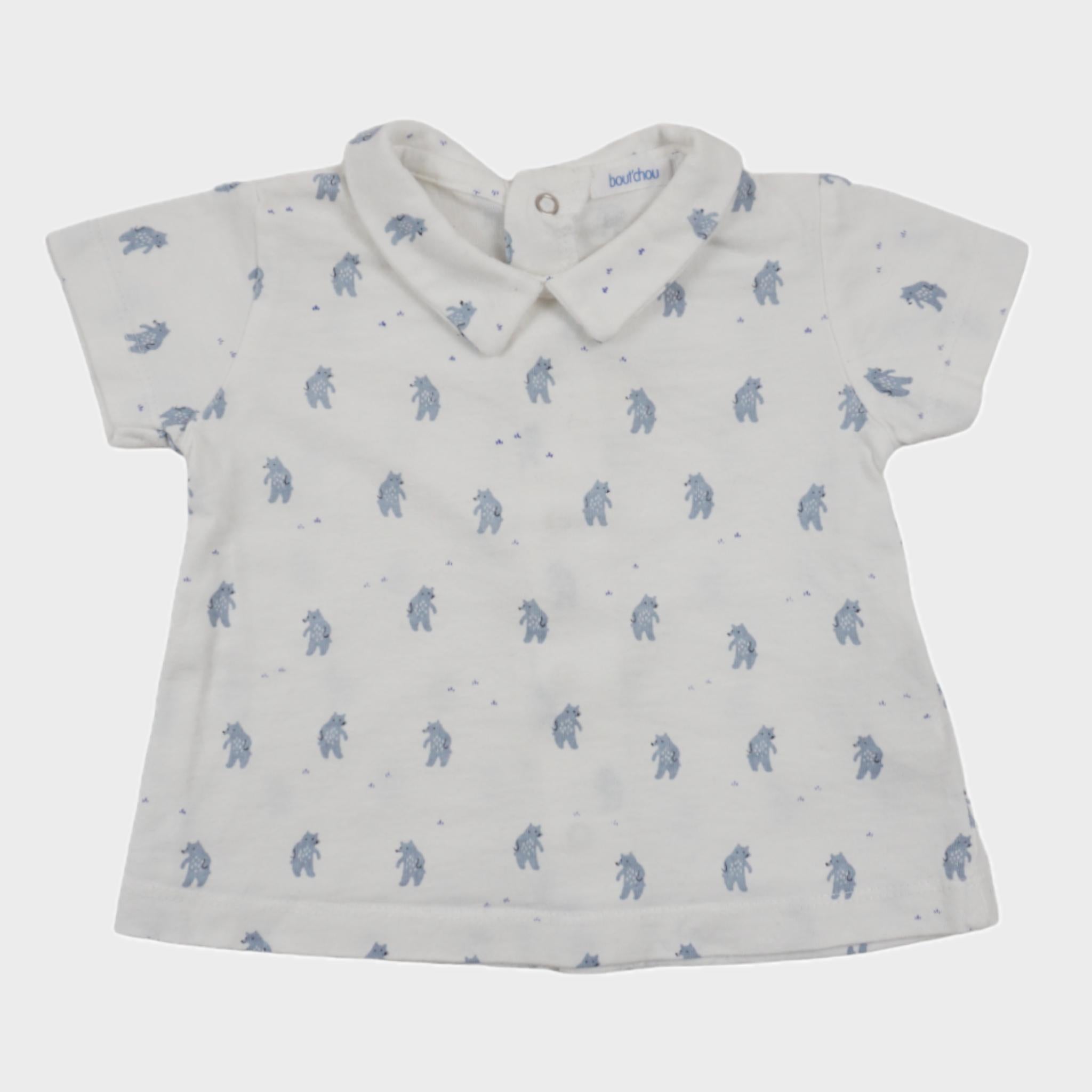 T-shirt Blanc - 3 mois