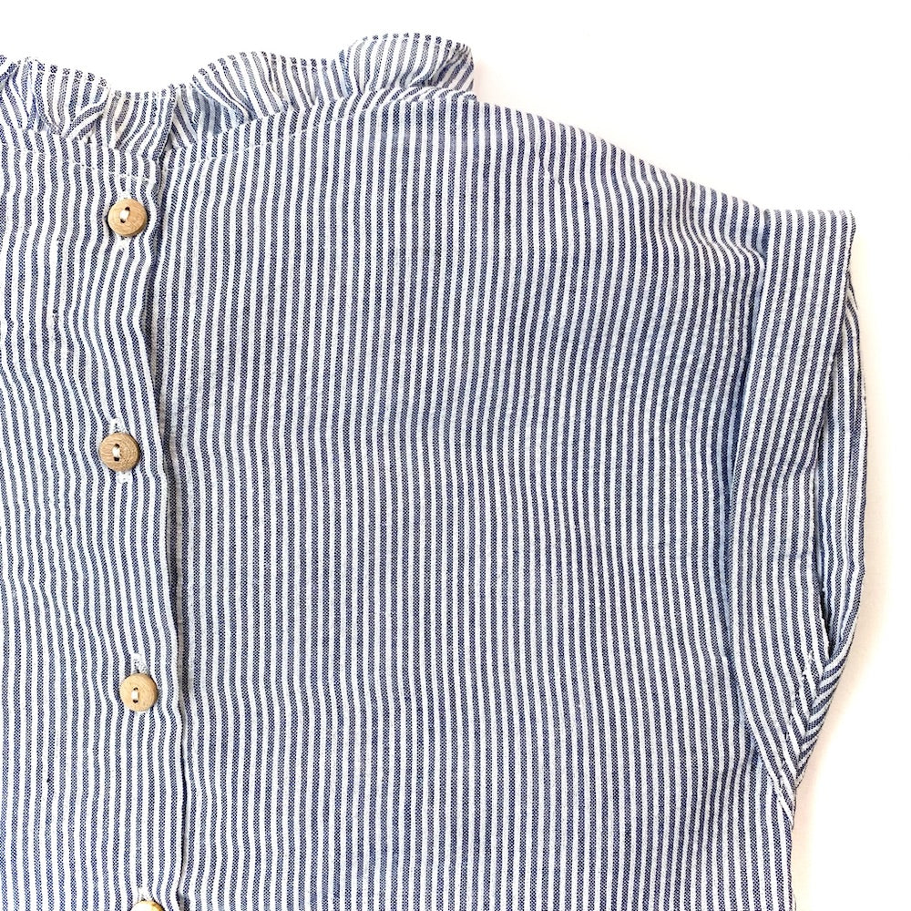 Blouse Bleu - 3 mois (neuf)