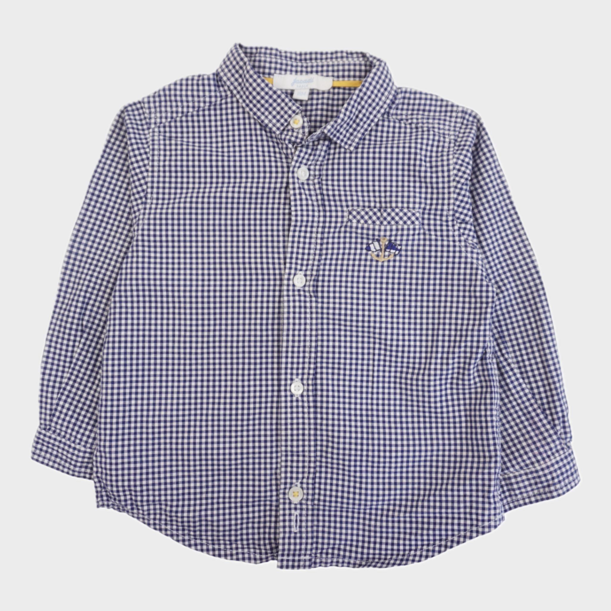 Chemise Bleu - 18 mois