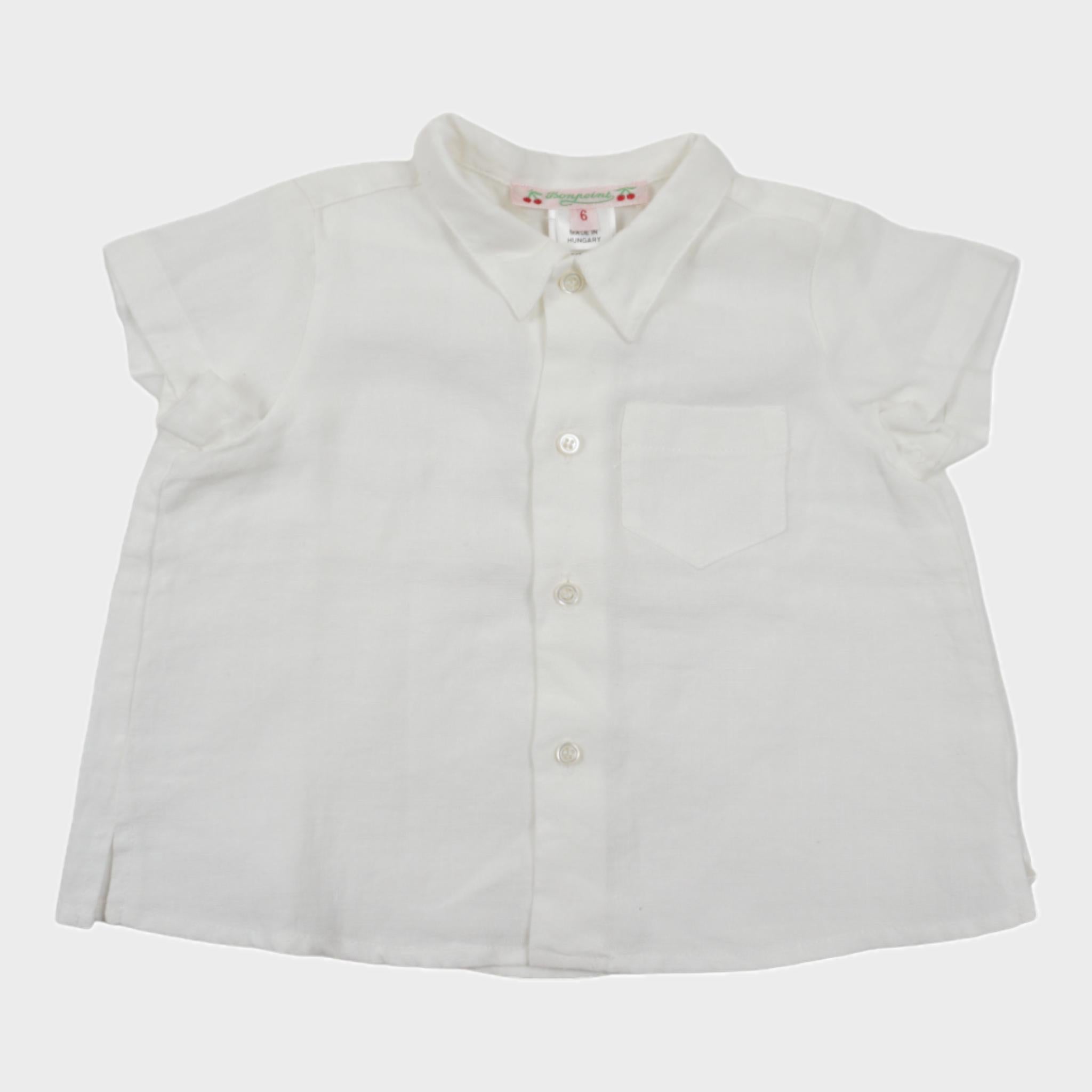 Chemise Ecru - 6 mois