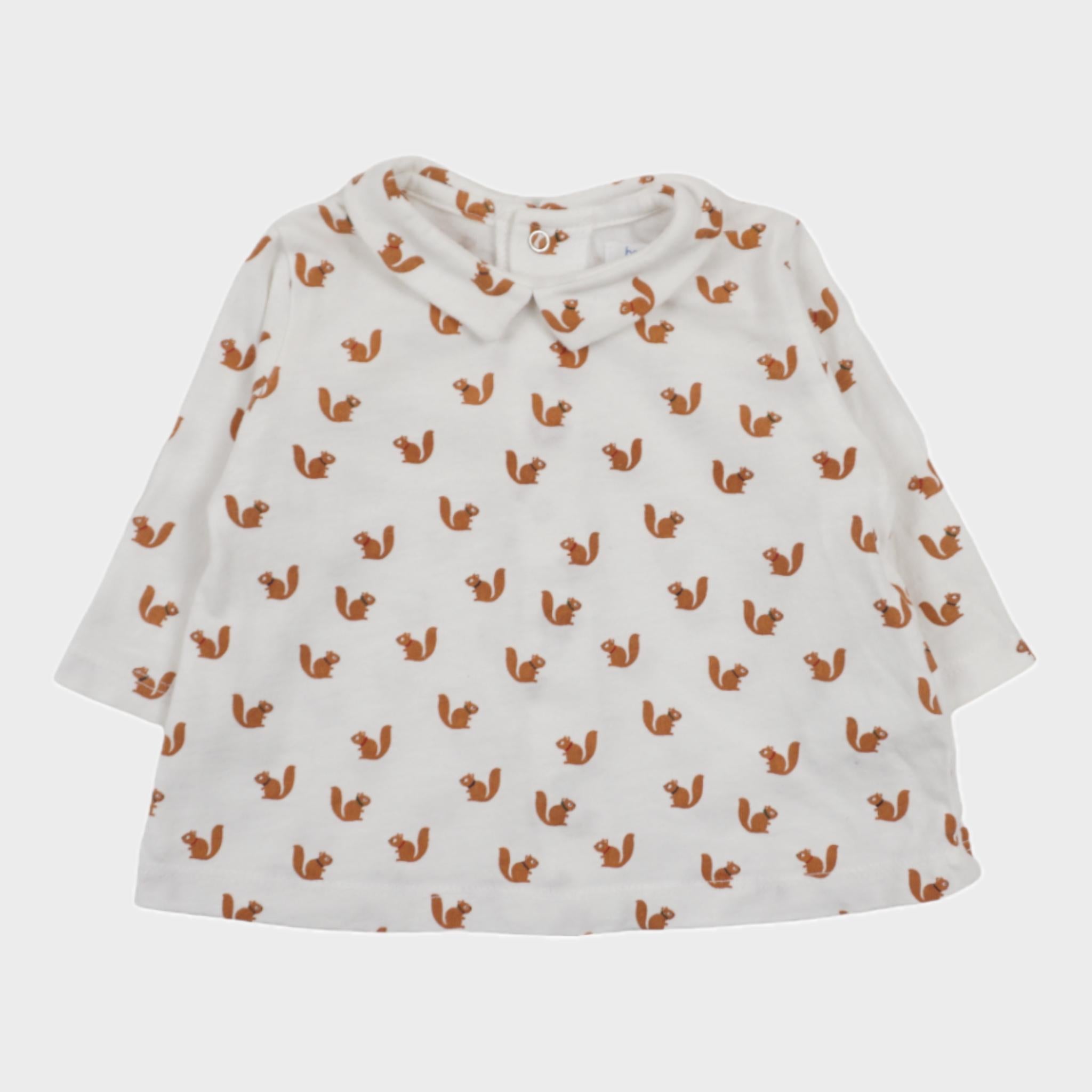 T-shirt Blanc - 3 mois