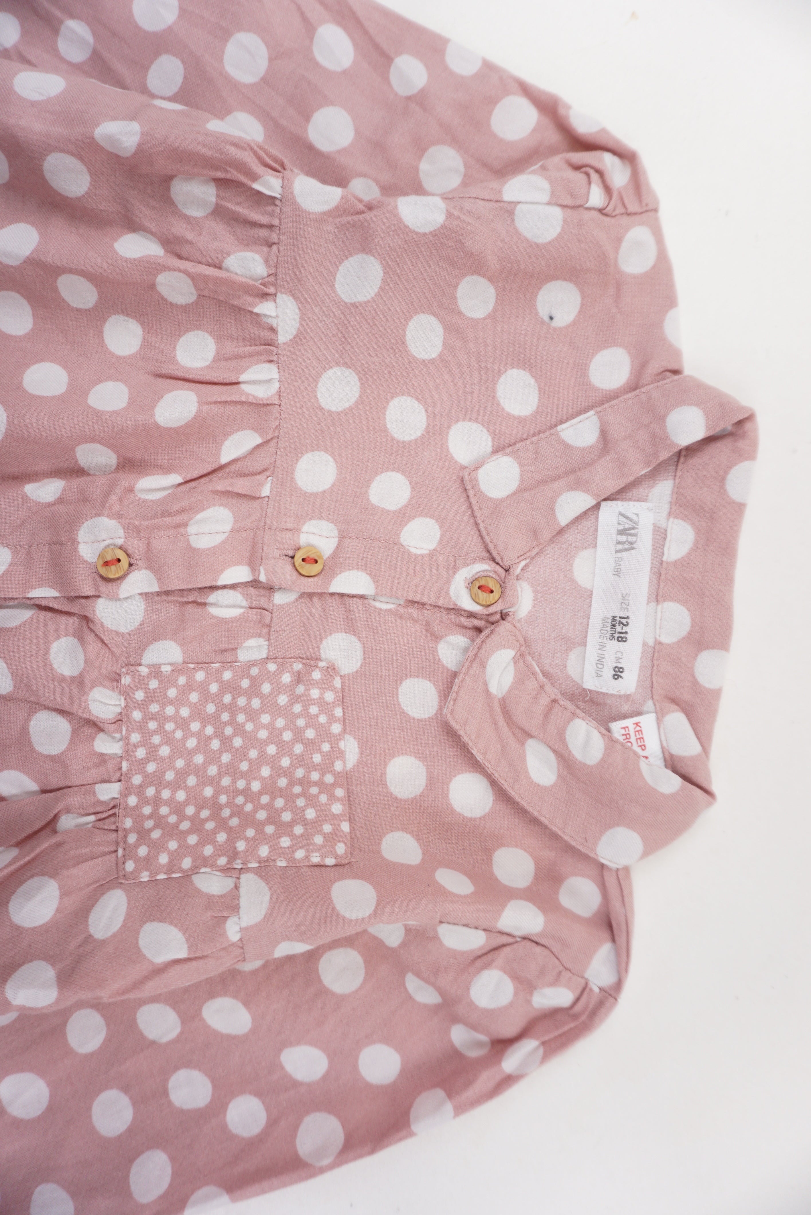 Chemise Rose - 12/18 mois