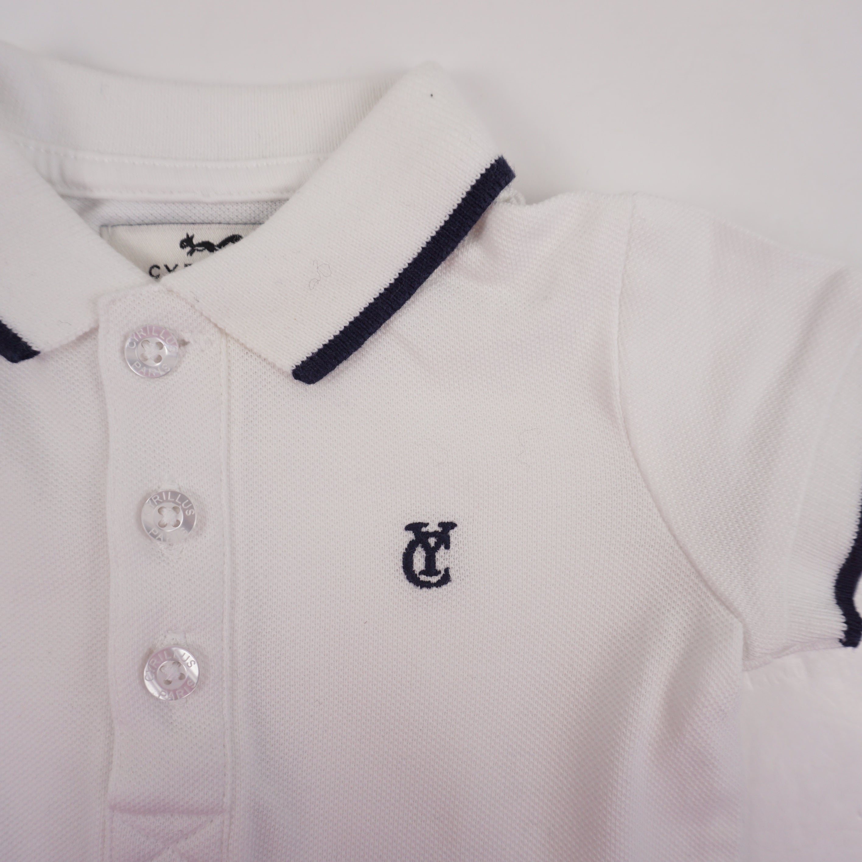 Polo Blanc - 3 mois