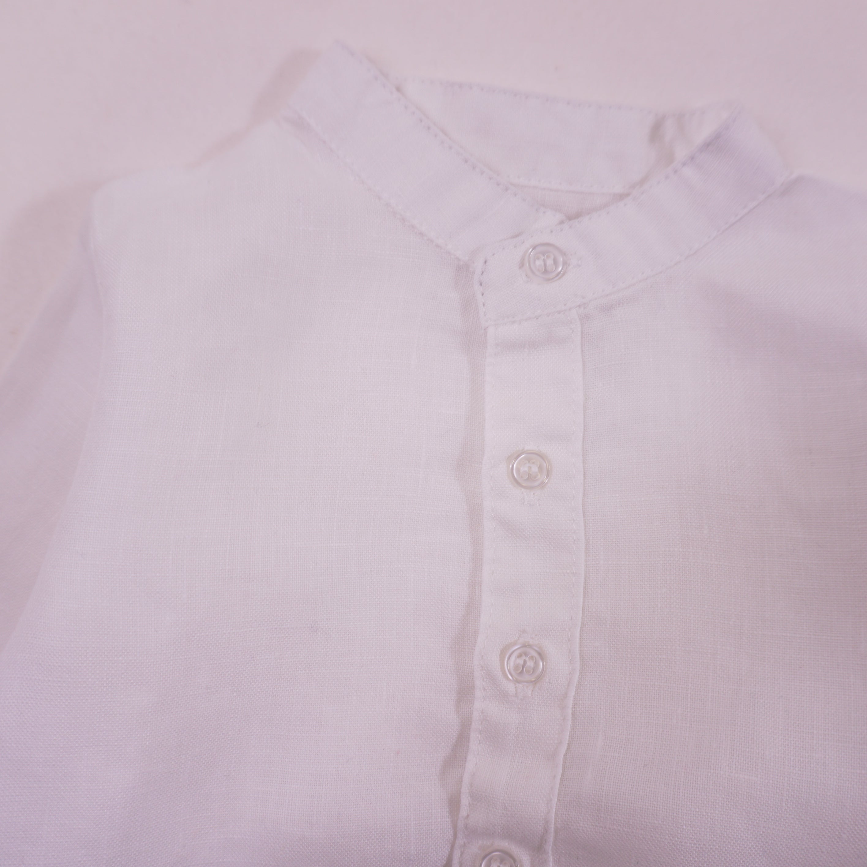 Chemise Blanc - 6 mois