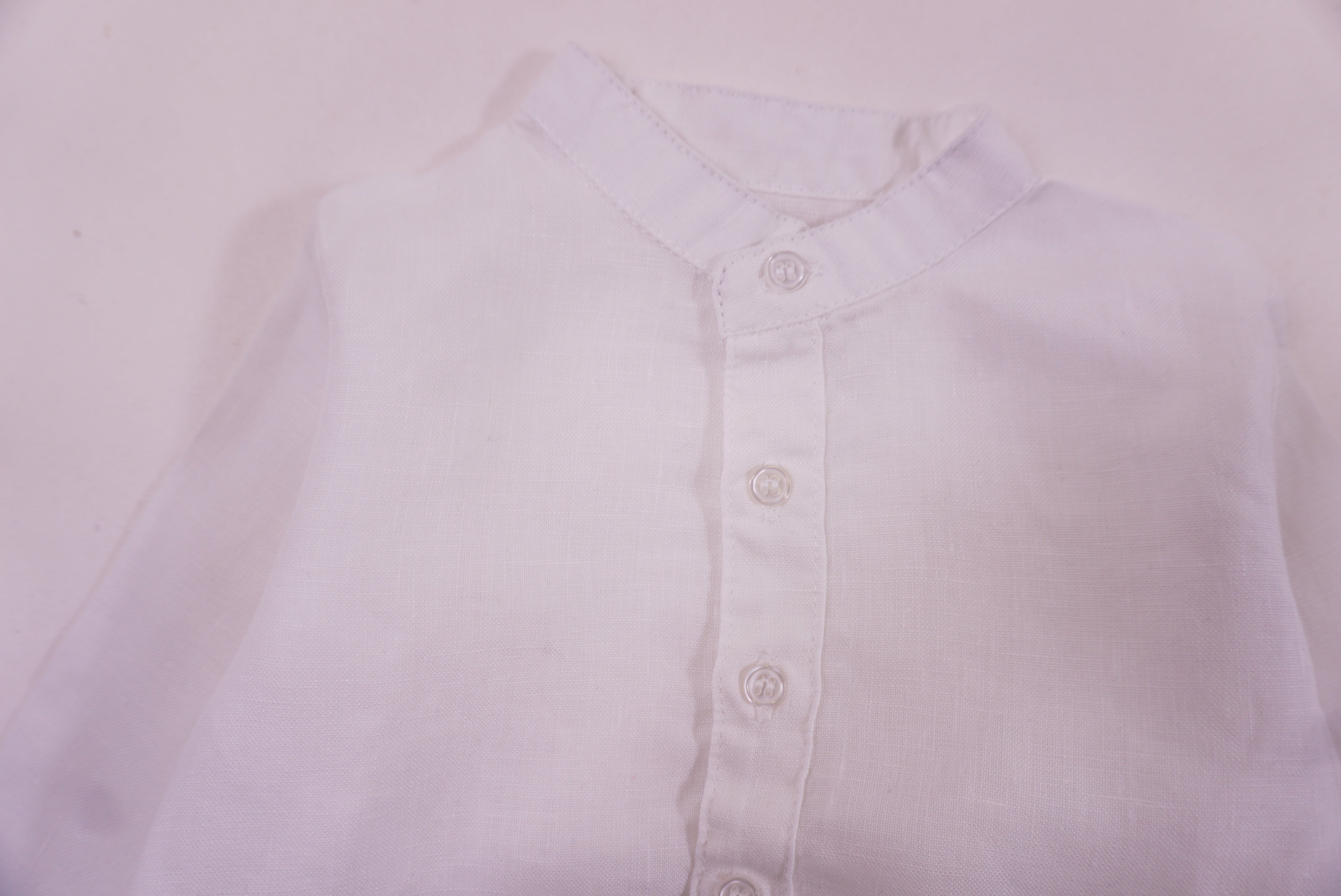 Chemise Blanc - 6 mois