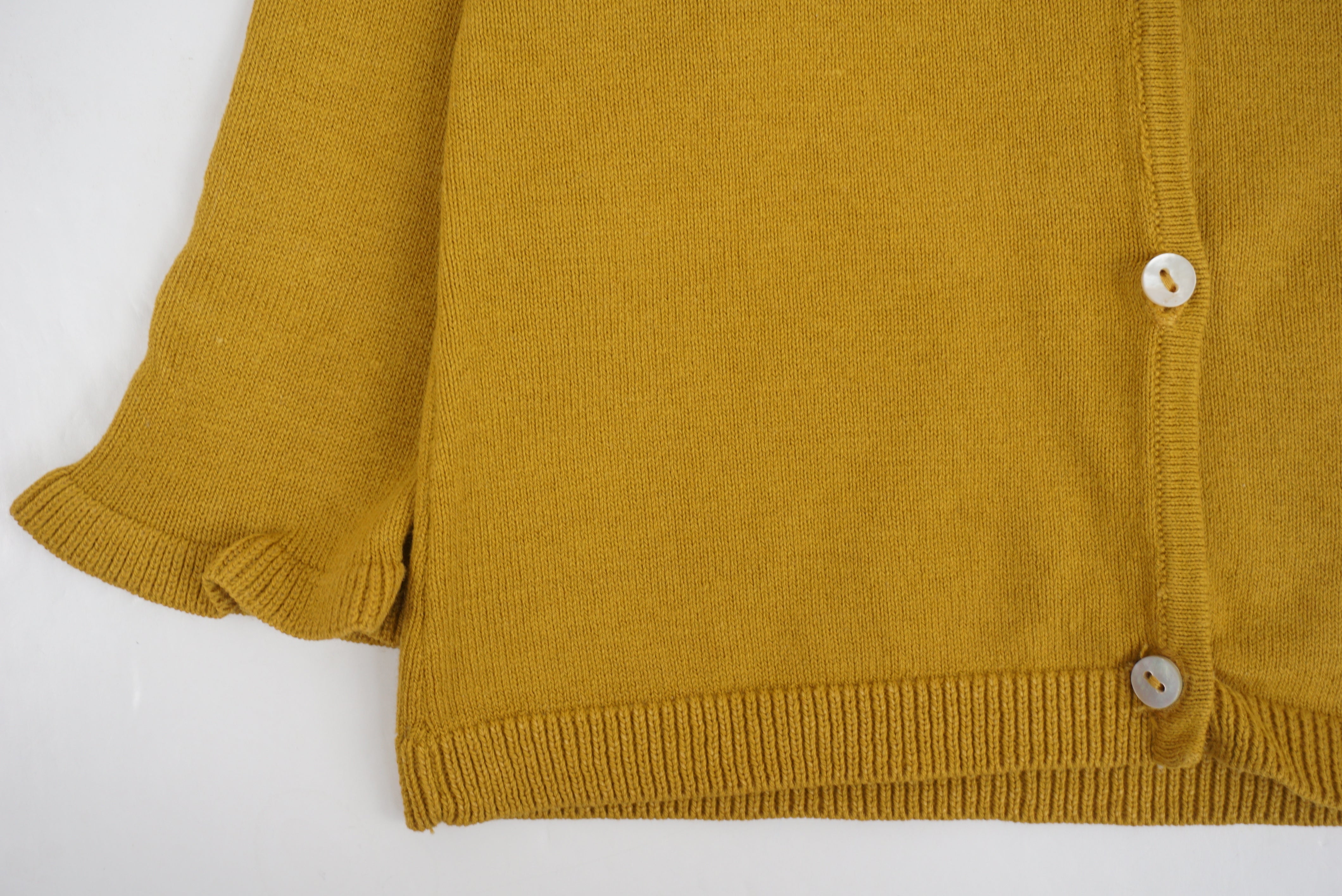 Gilet Moutarde - 3/6 mois