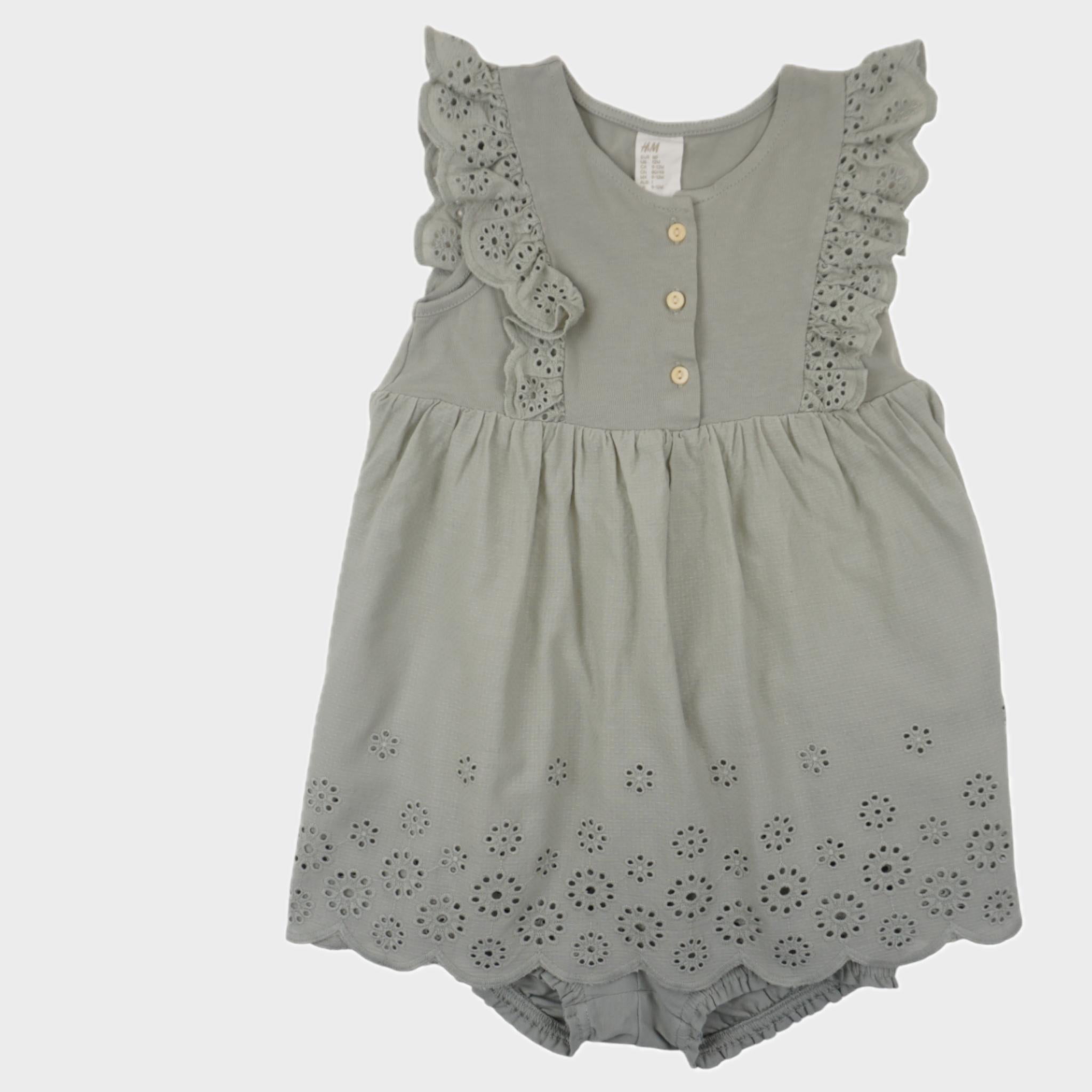 Robe Vert - 9/12 mois