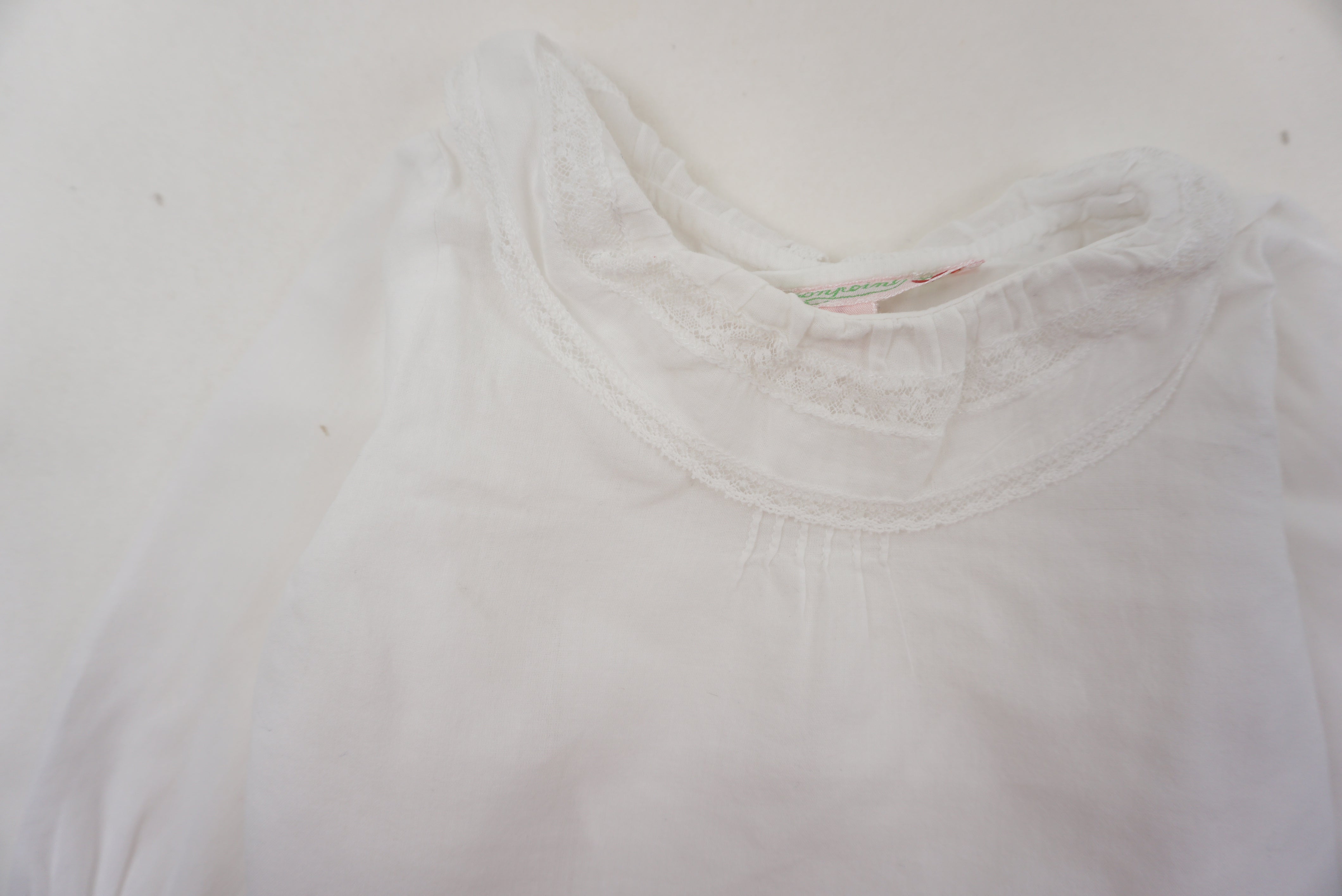 Blouse Blanc - 3 mois