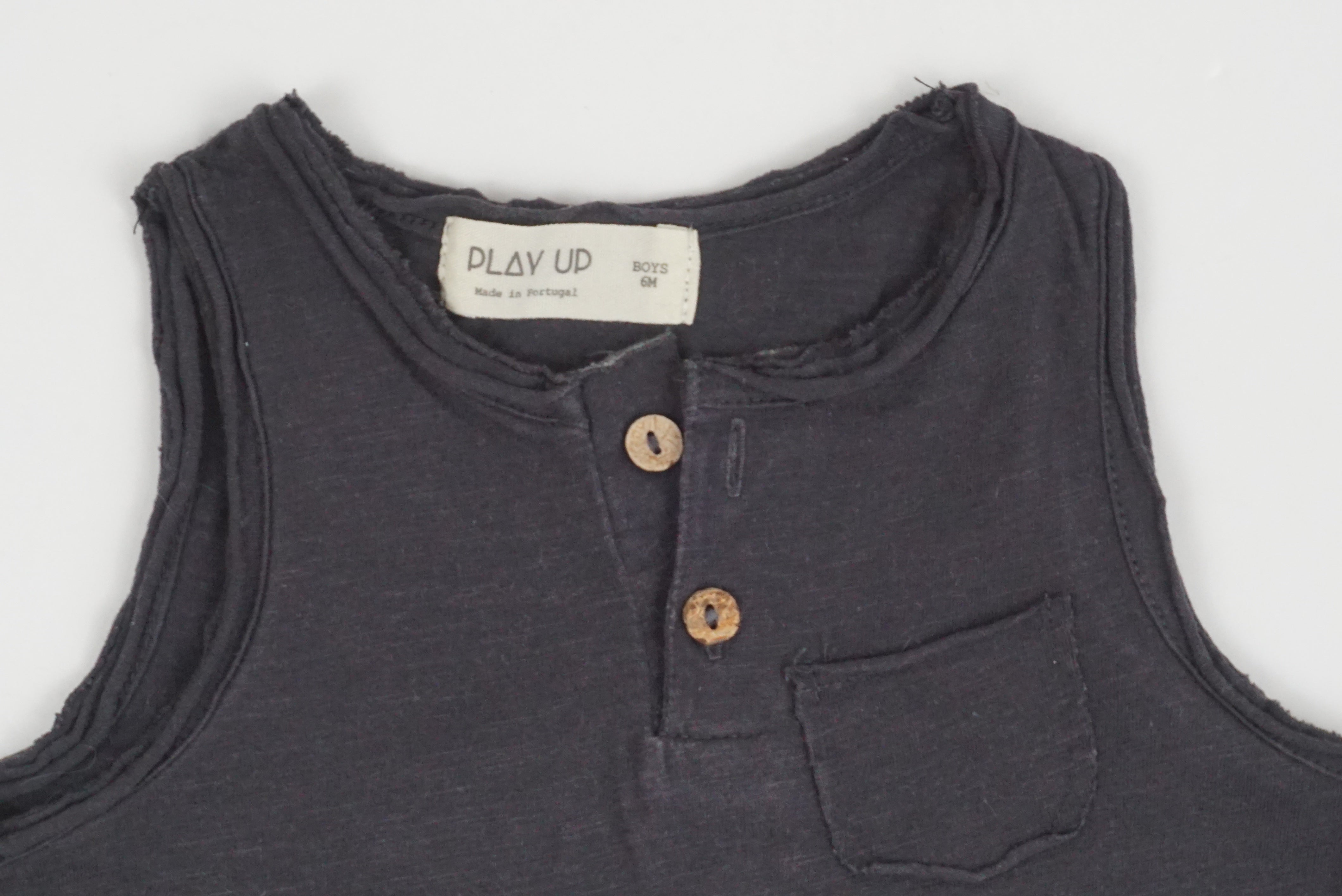 Débardeur Noir - 6 mois