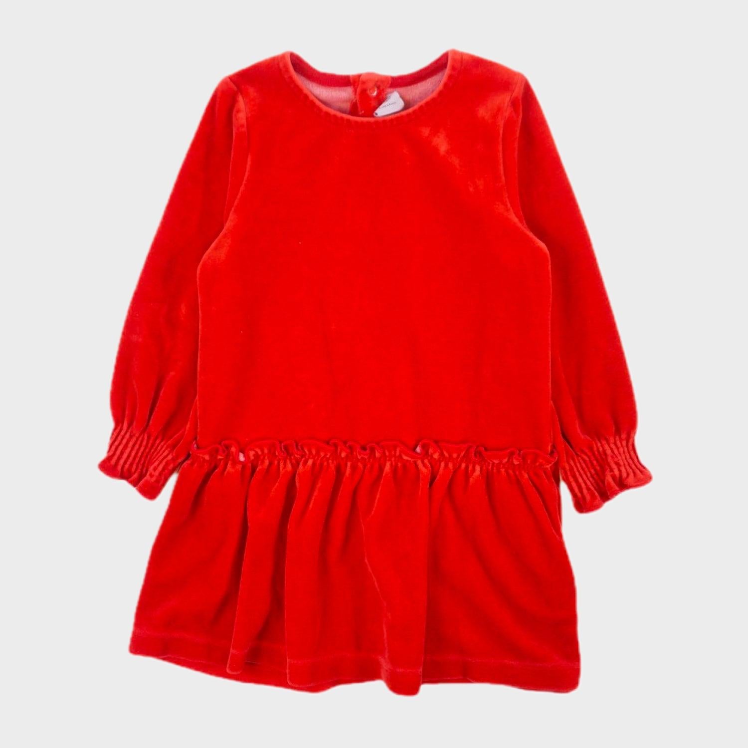 Robe Rouge - 24 mois