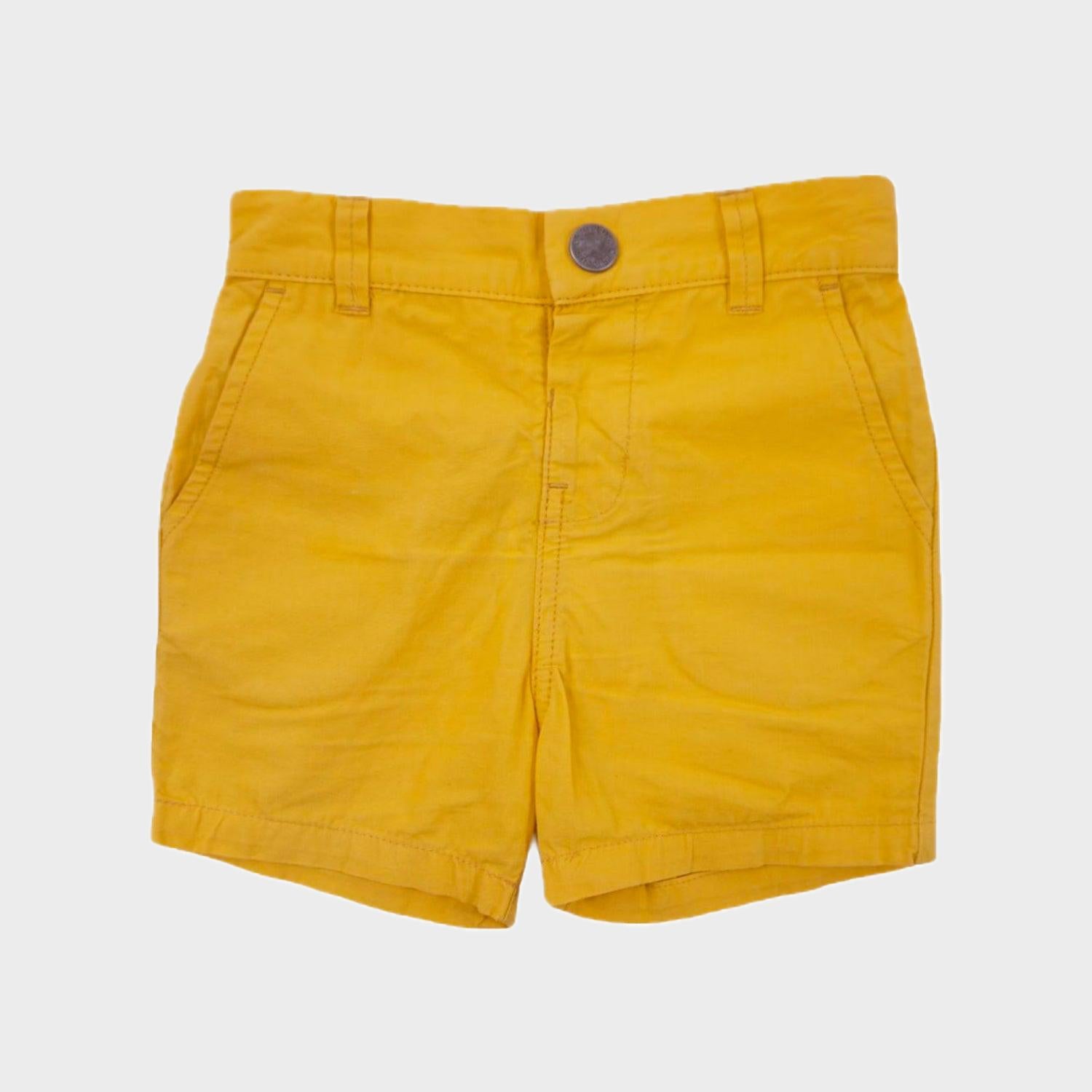 Short Jaune - 9 mois