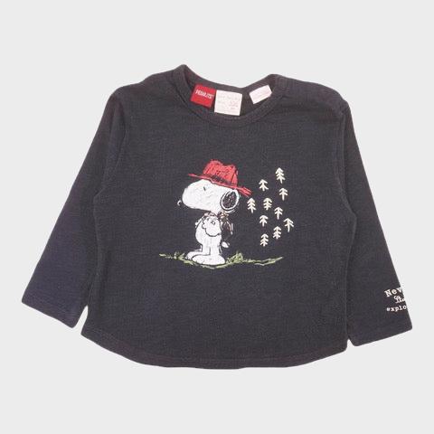 T-shirt Noir - 9/12 mois