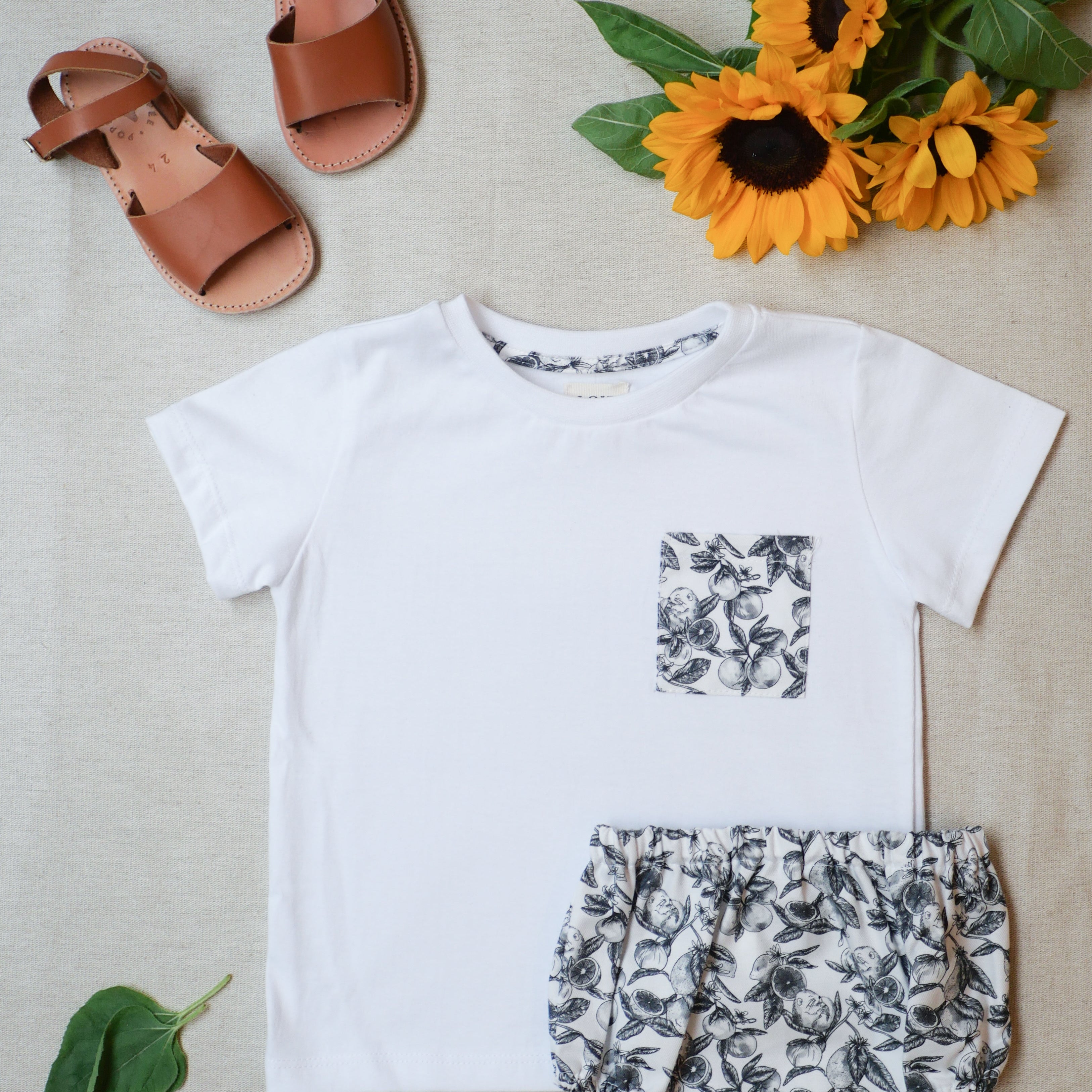 T-shirt Blanc - 12 mois (neuf)