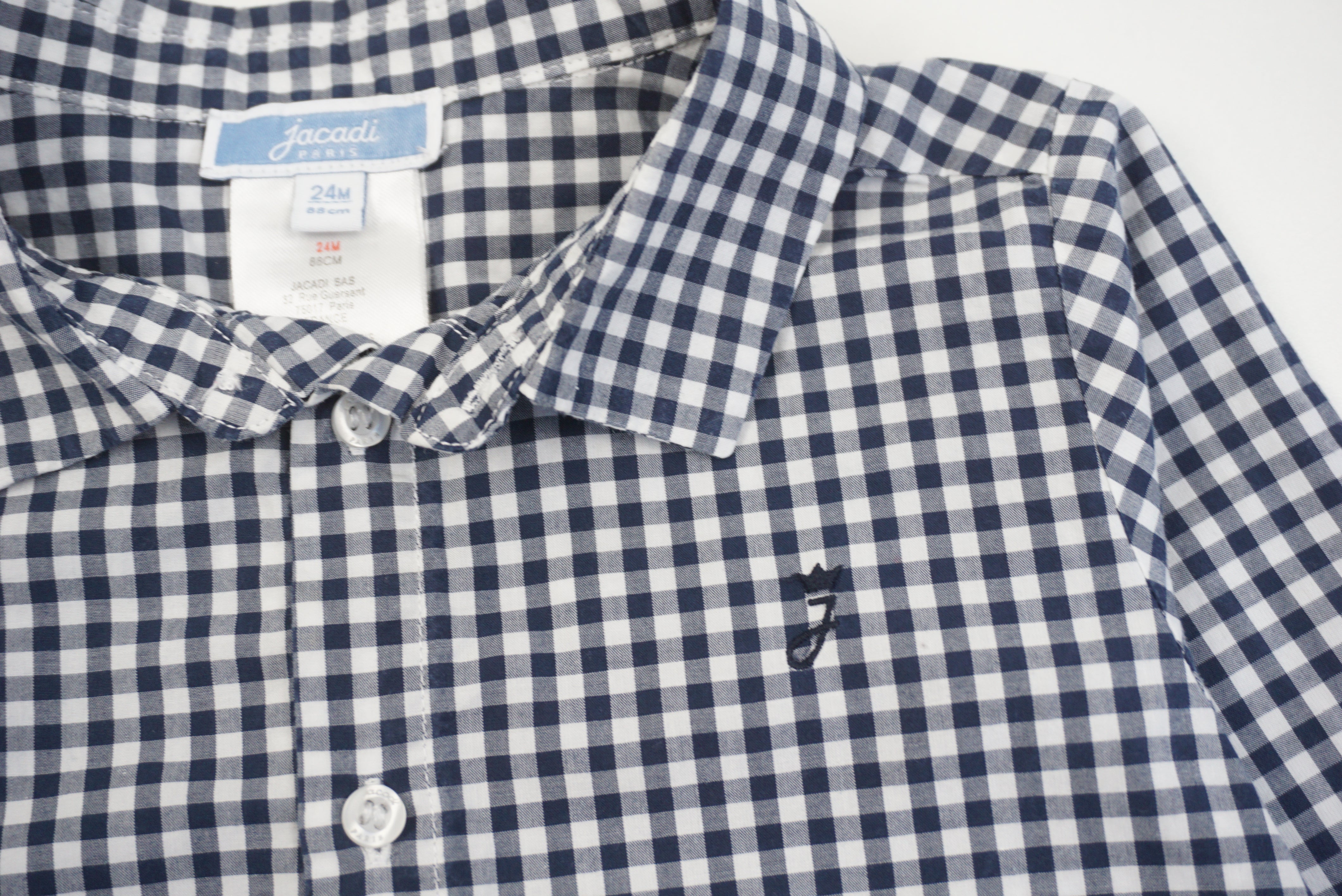 Chemise Bleu - 24 mois