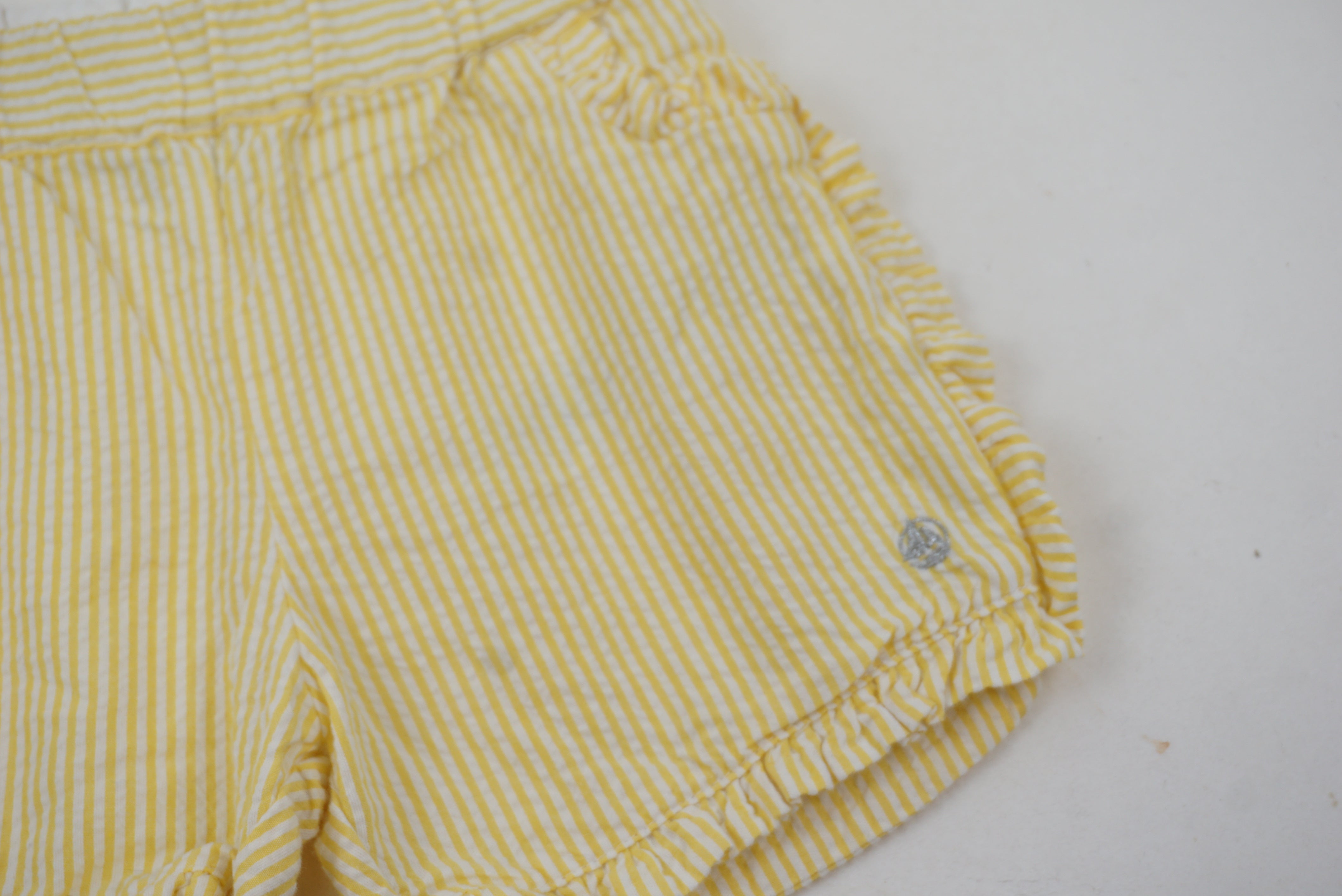 Short Jaune - 12 mois