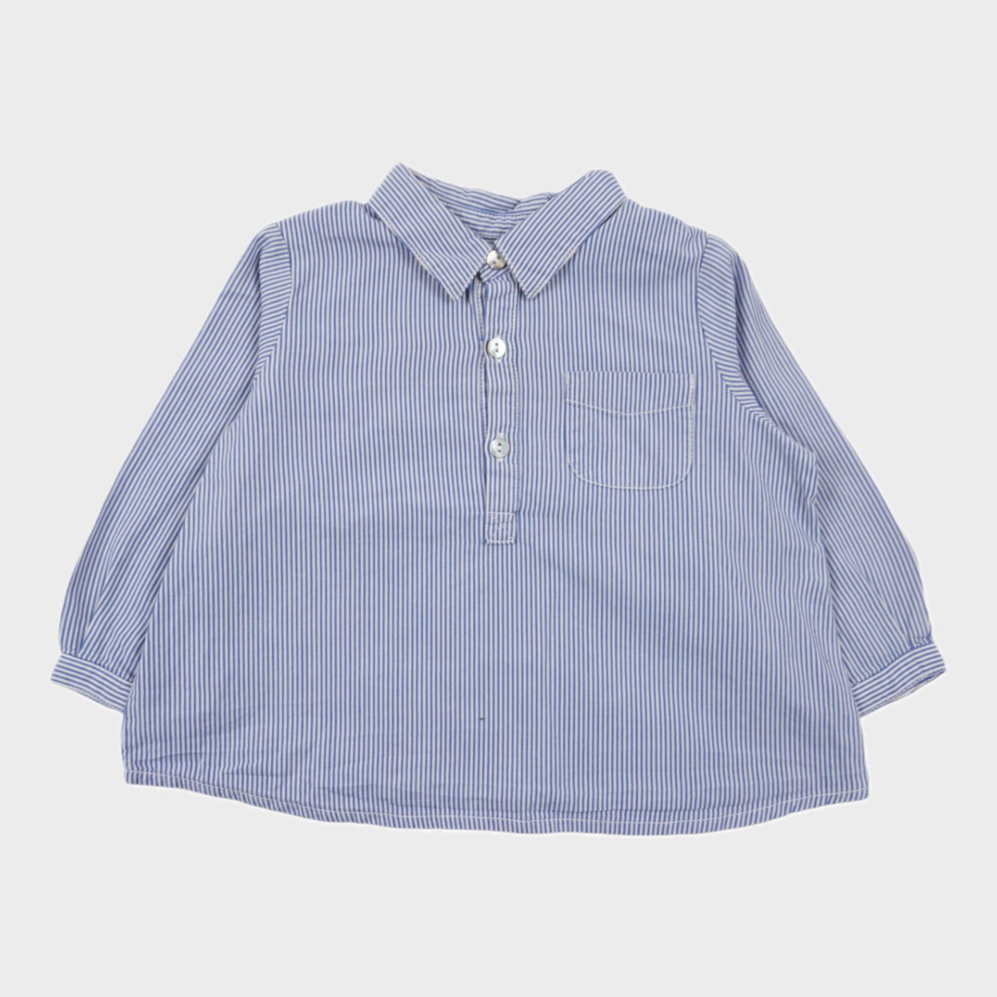 Blouse Bleu - 6 mois