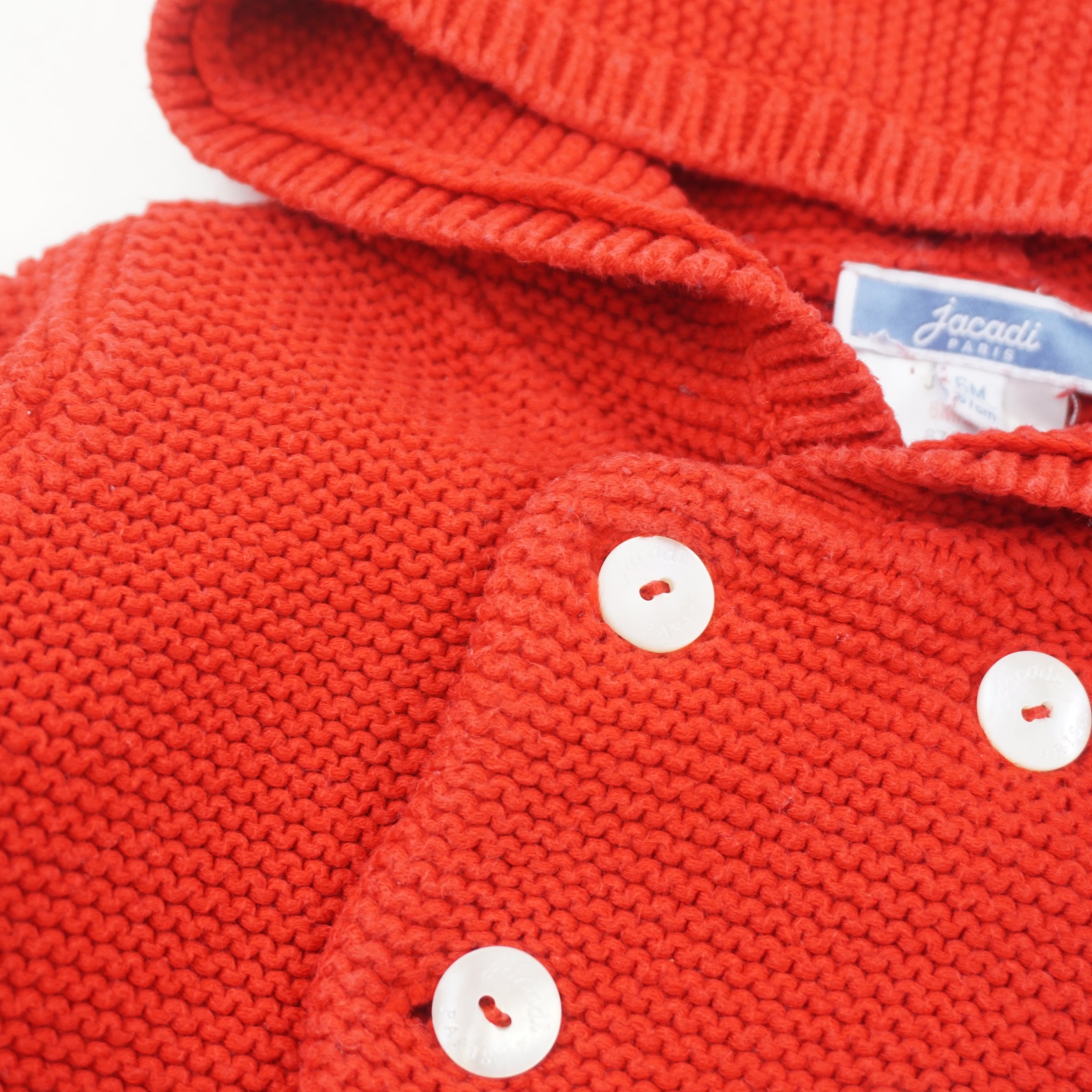 Gilet Rouge - 6 mois