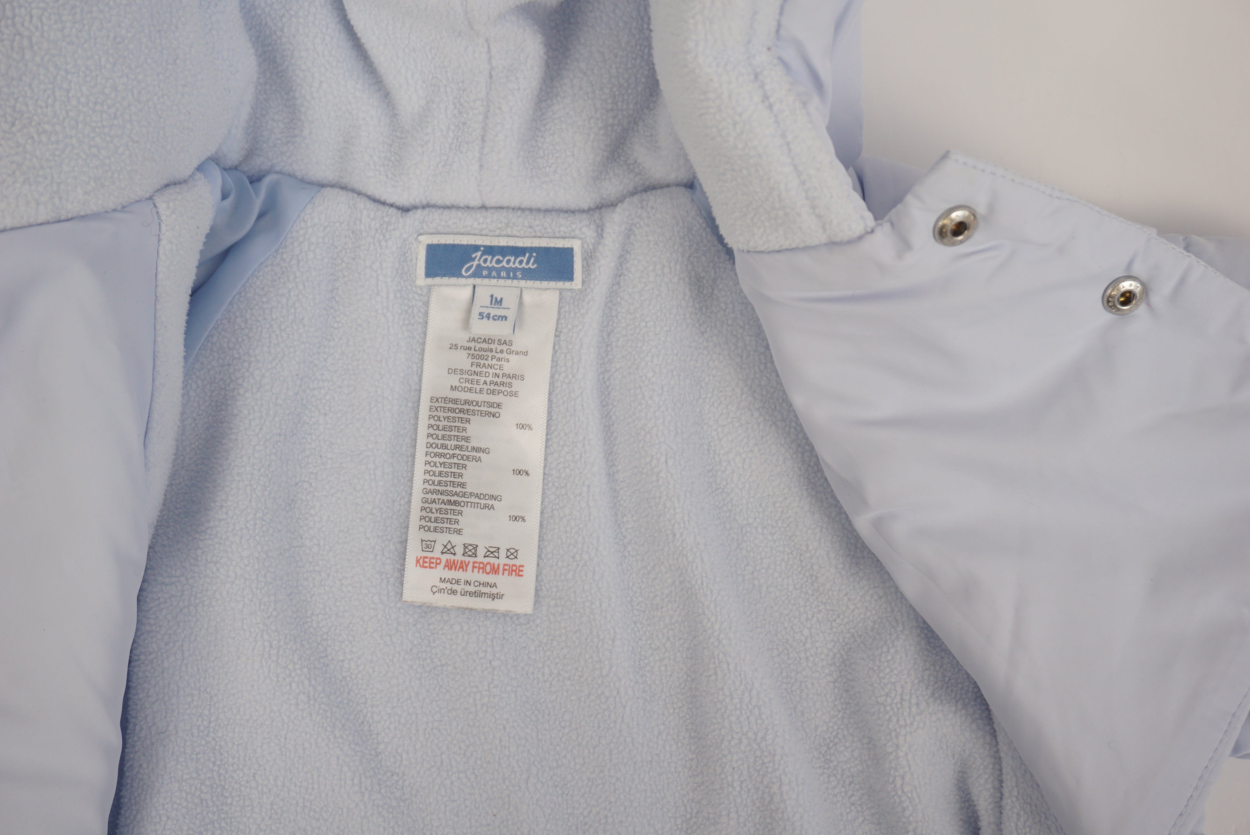 Combi Pilote Bleu - 1 mois