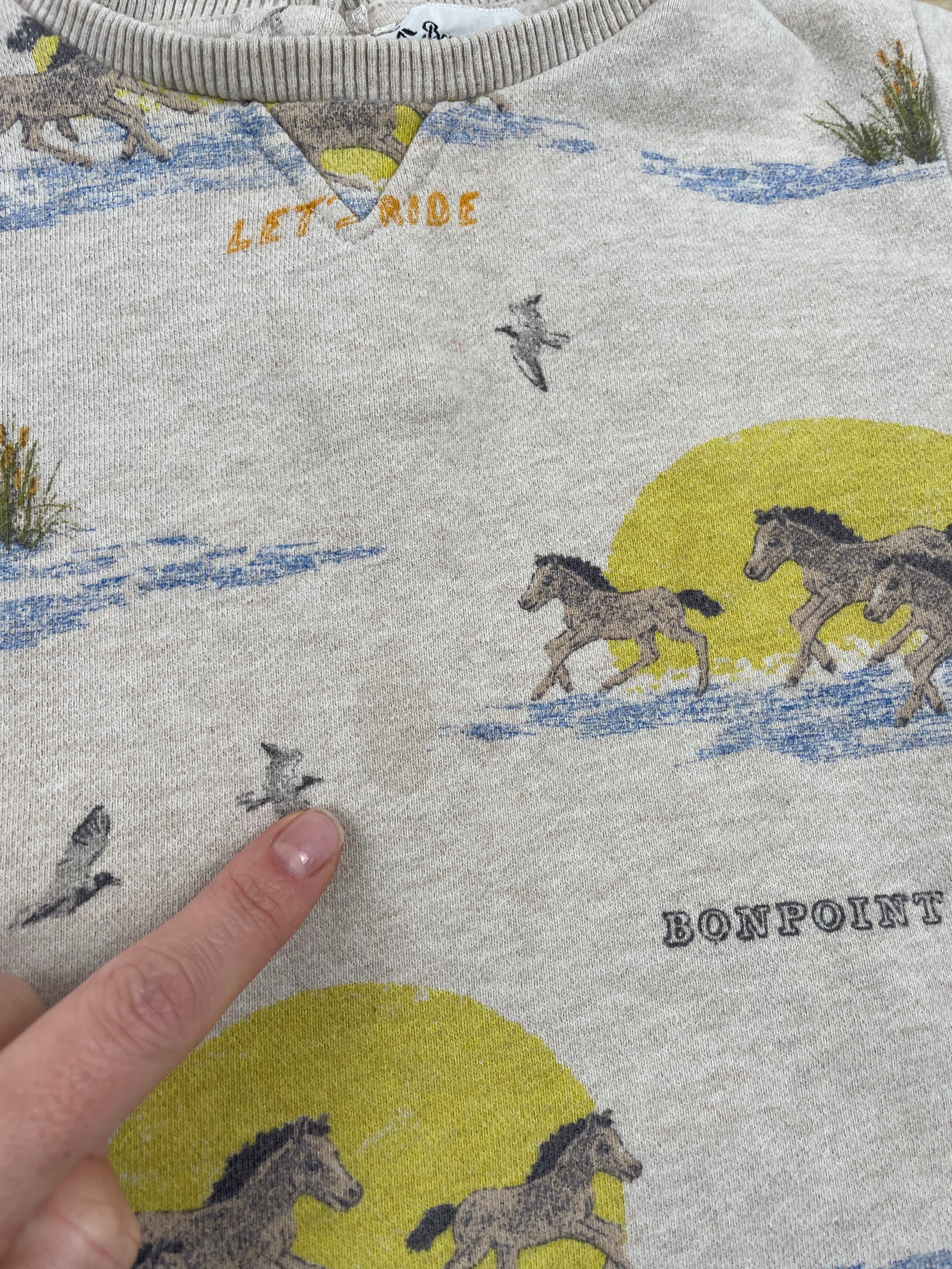 Sweat Beige - 18 mois