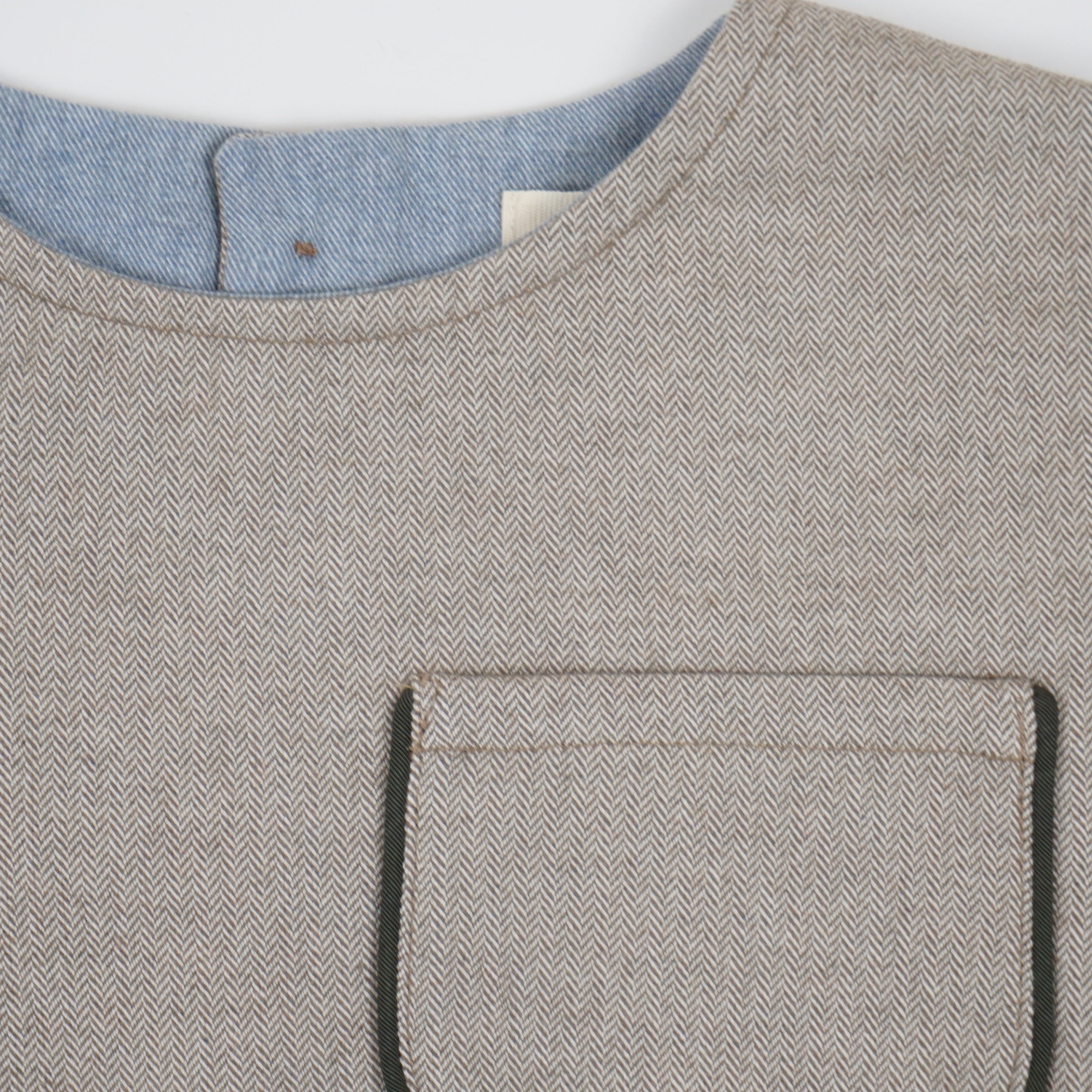 Blouse Taupe - 8 ans (neuf)