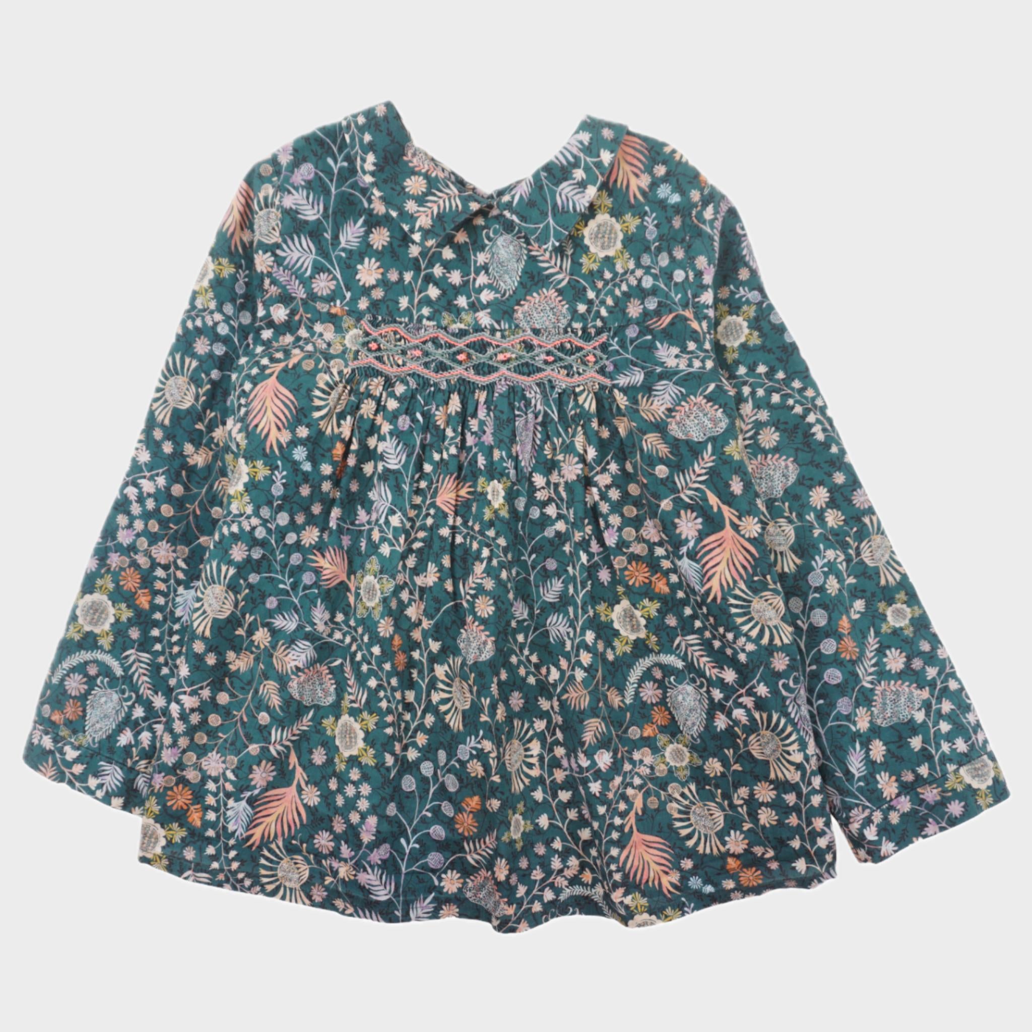 Blouse Vert - 4 ans