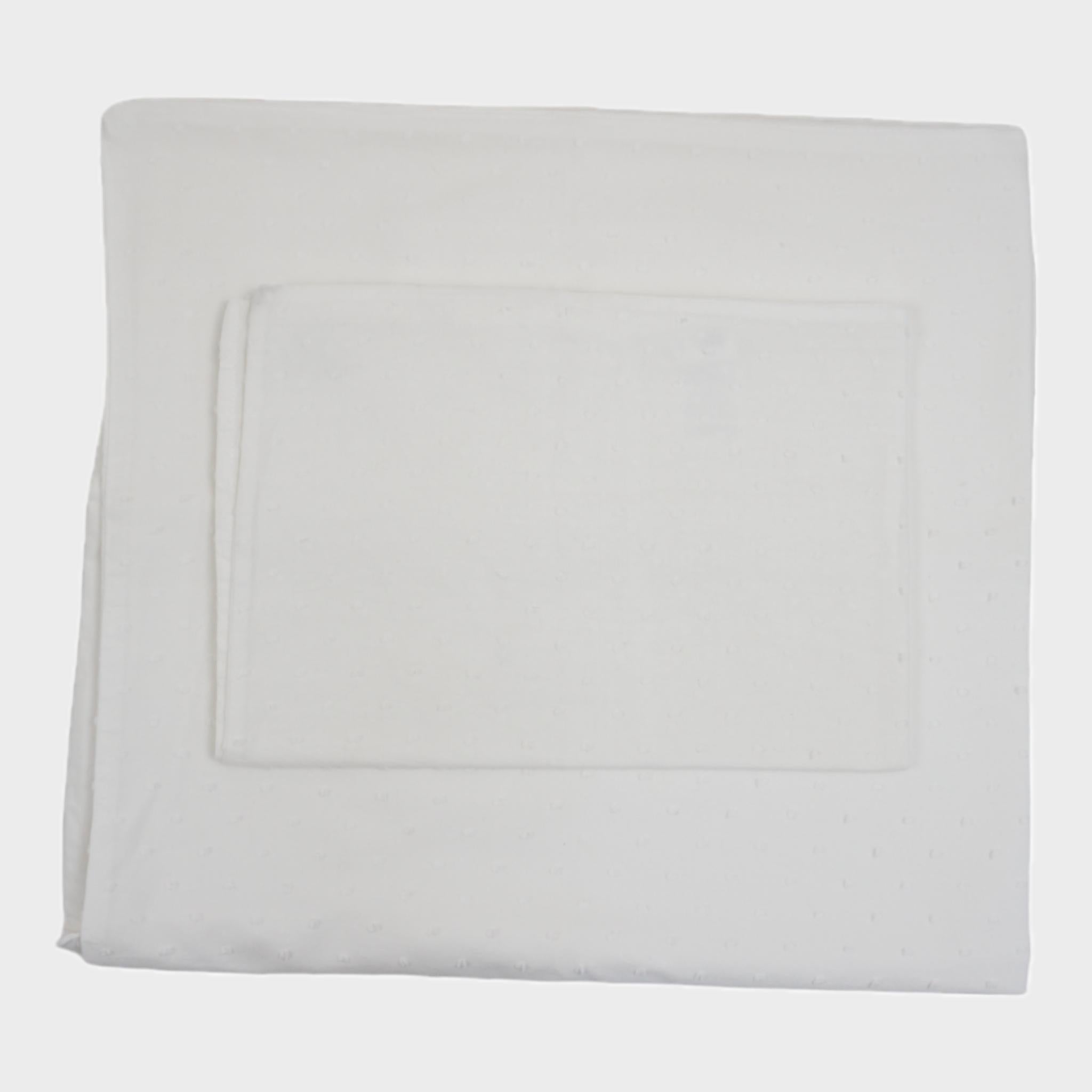 Housse et taie d'oreiller Blanc