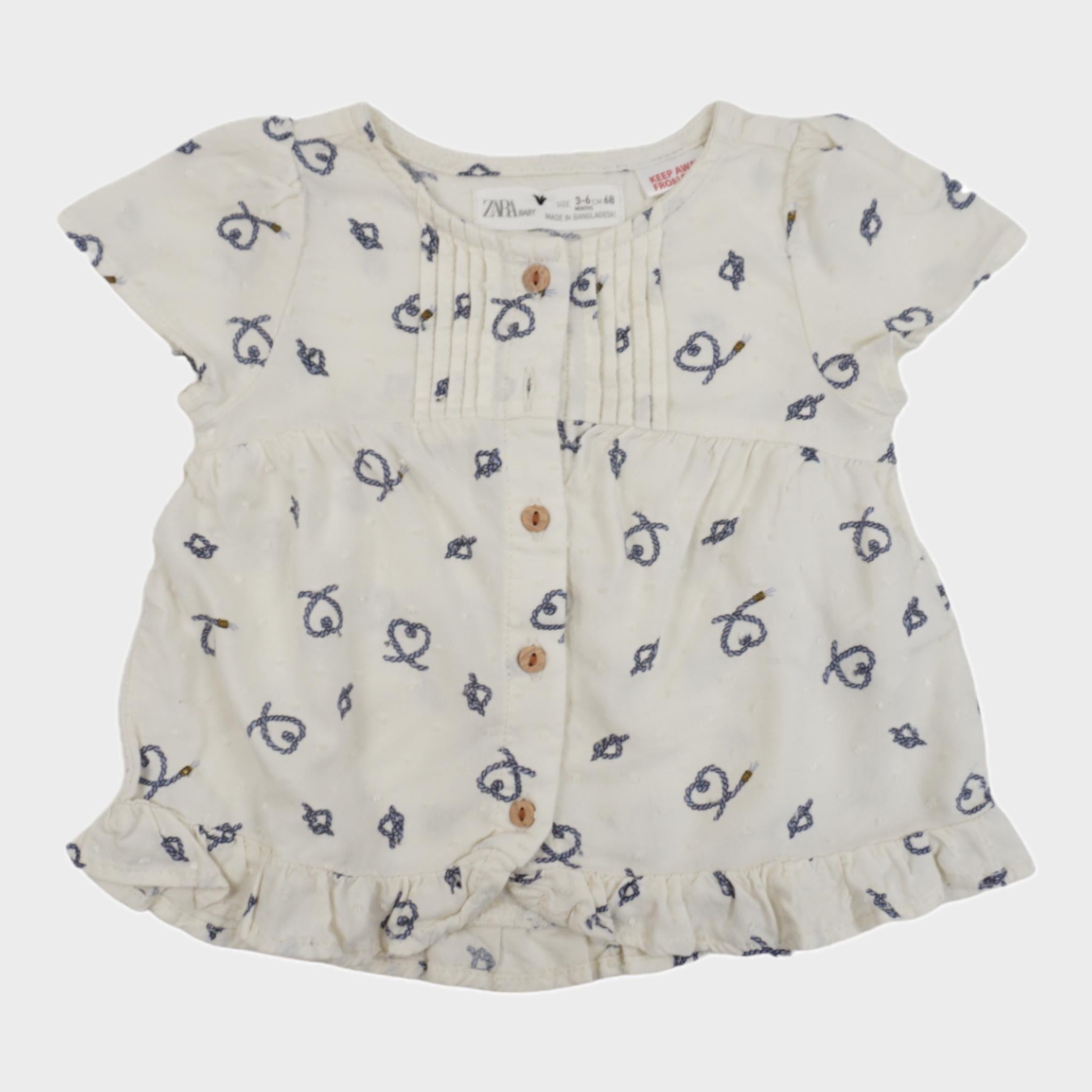 Chemise Ecru - 3/6 mois