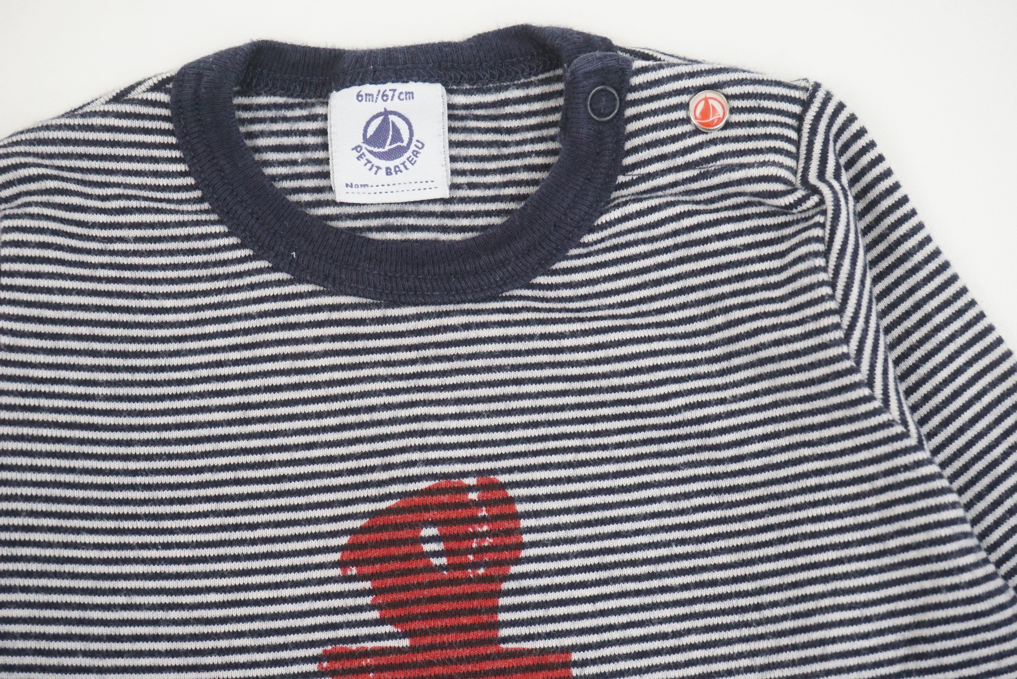 T-shirt Bleu - 6 mois