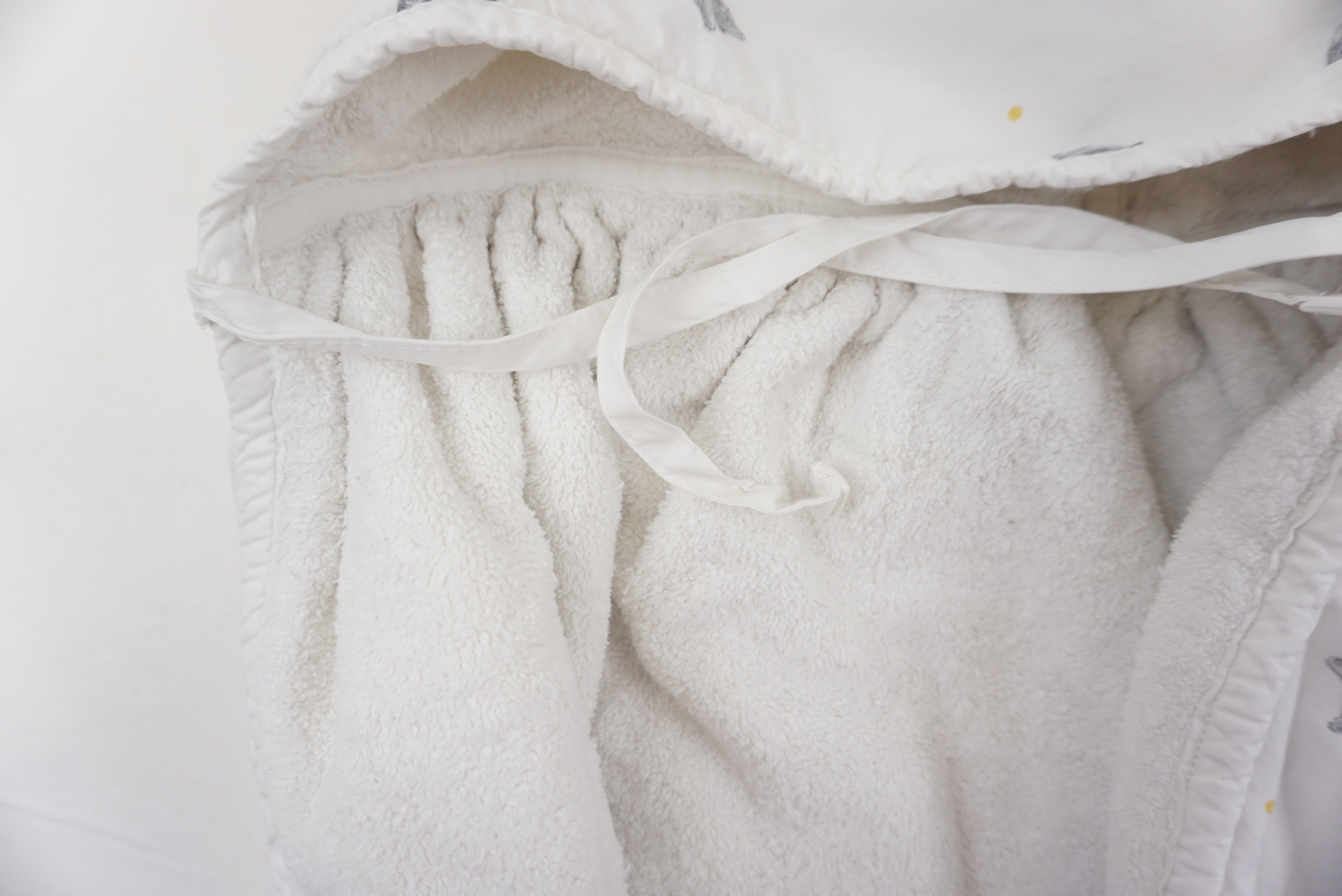 Cape de bain Blanc - 0/1 an