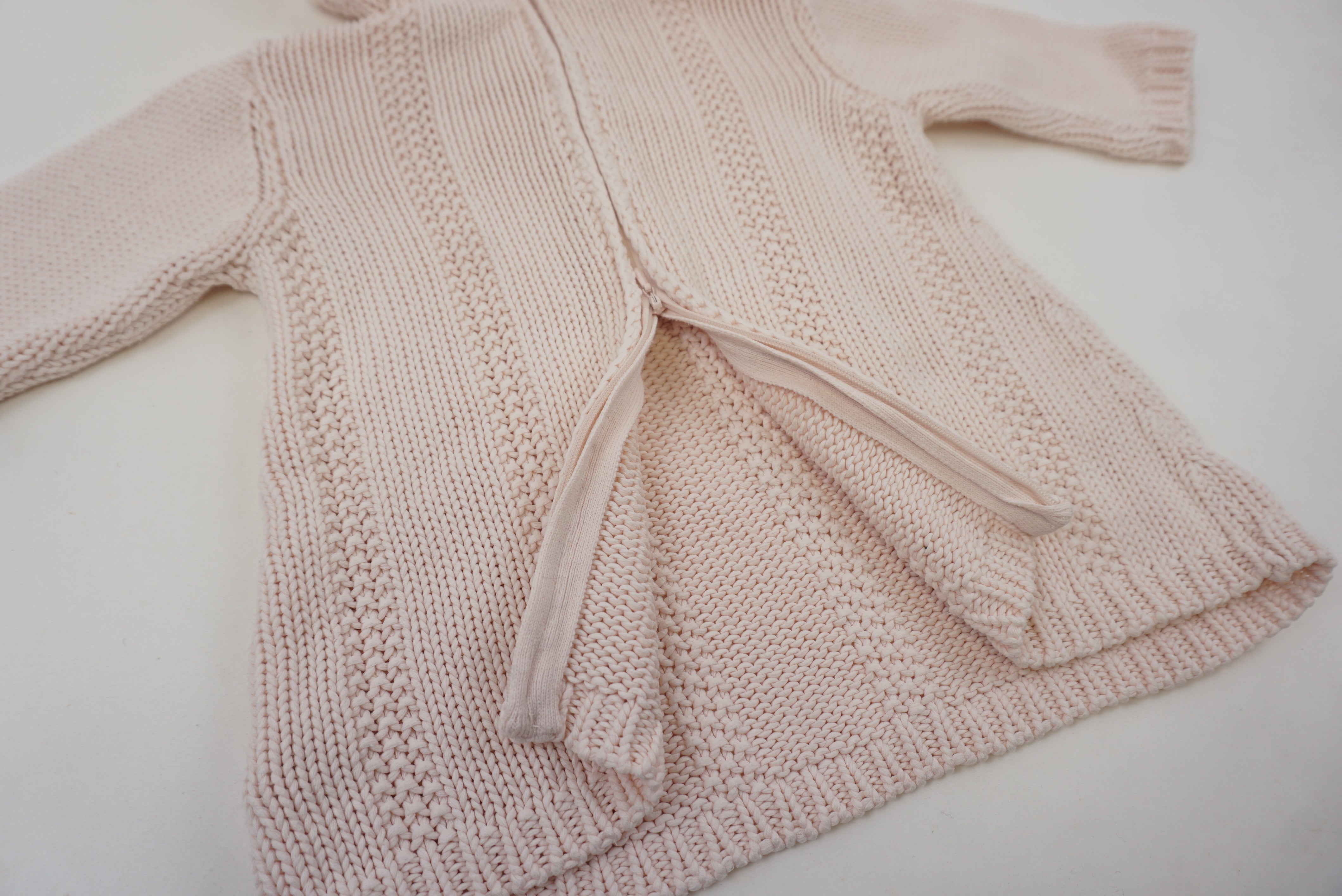 Burnou Rose - 6 mois