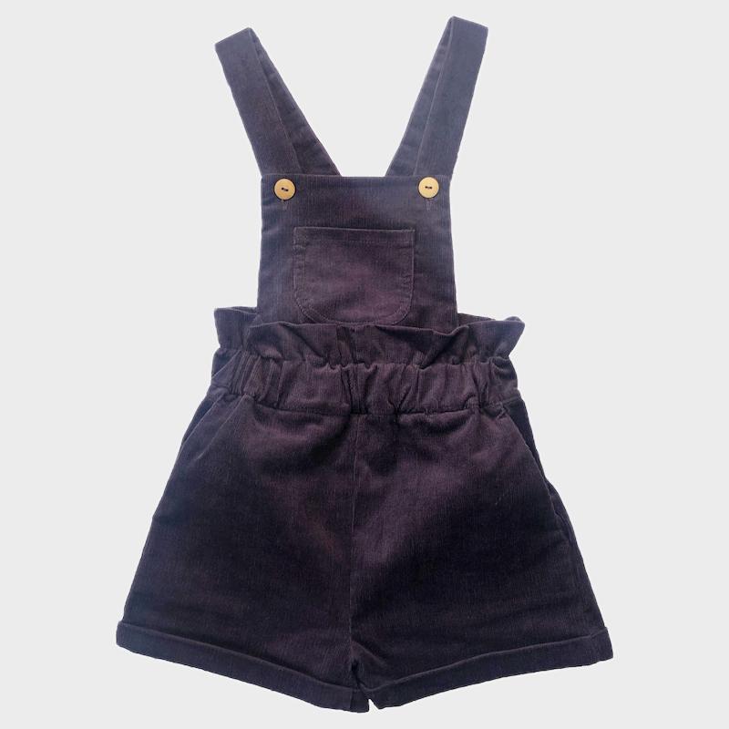 Salopette Prune - 10 ans (neuf)