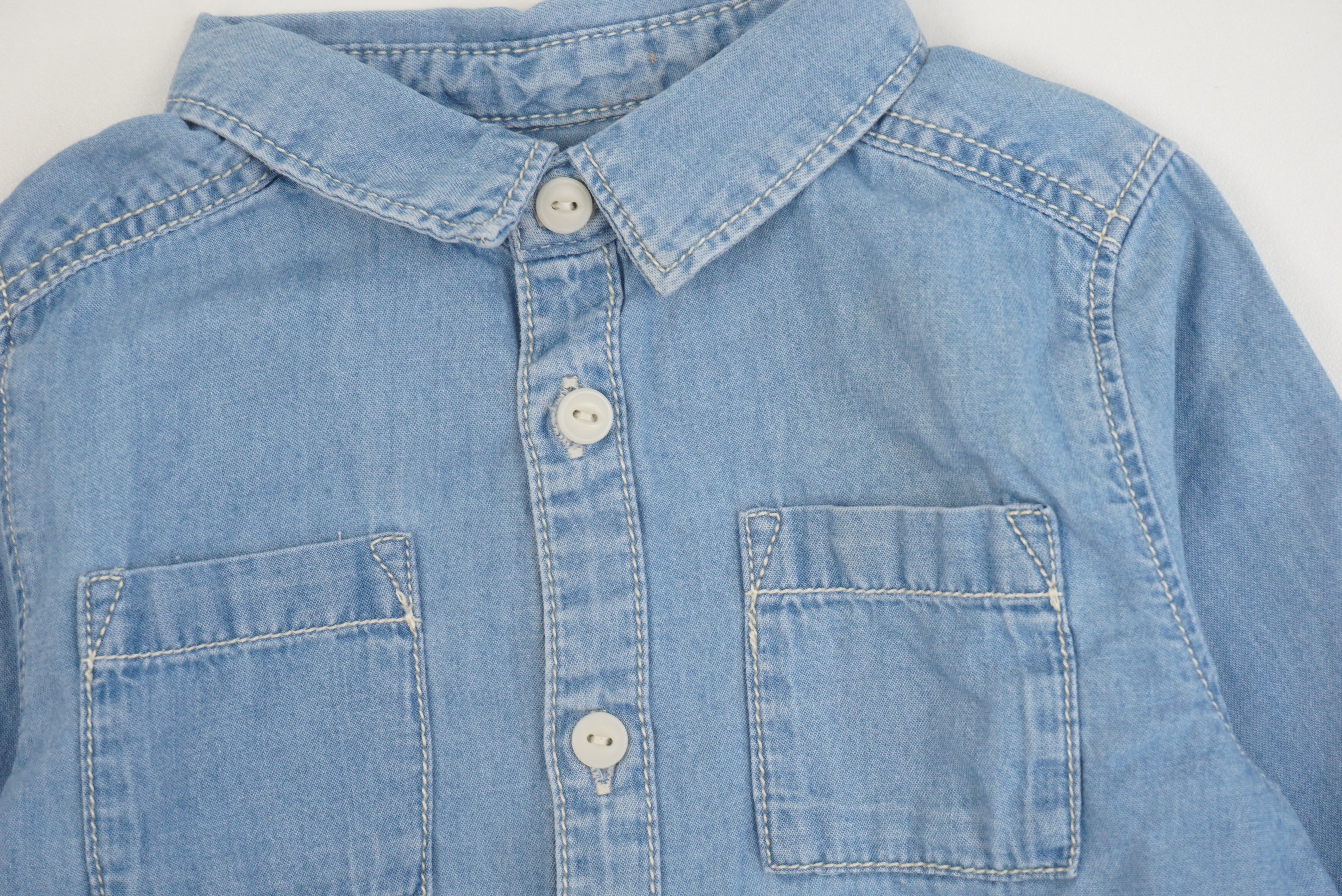 Chemise Bleu - 9/12 mois