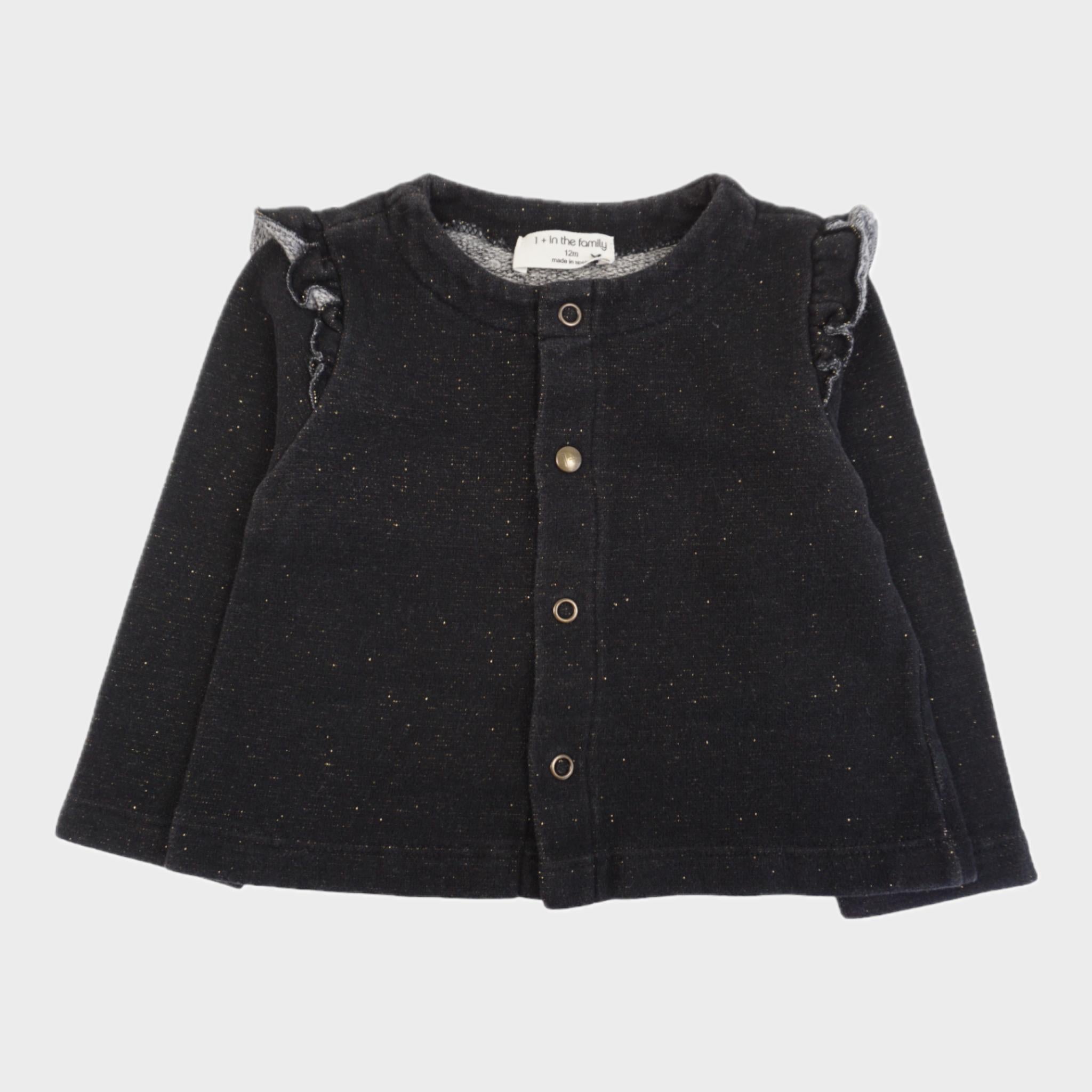 Gilet Noir - 12 mois